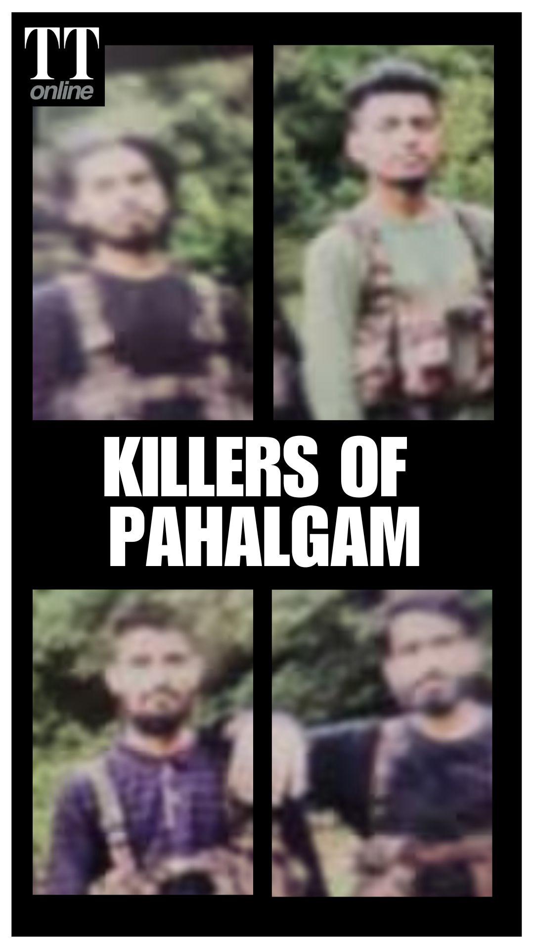 First Image of Four Suspected Terrorists Behind Kashmir Attack Released