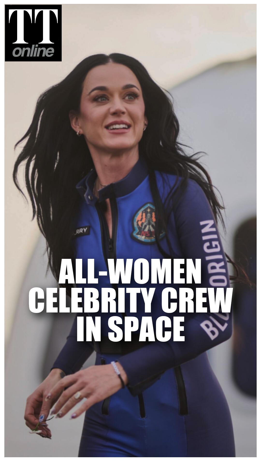 Blue Origin Launches All-women Celebrity Crew Into Space — Katy Perry, Lauren Sanchez Onboard