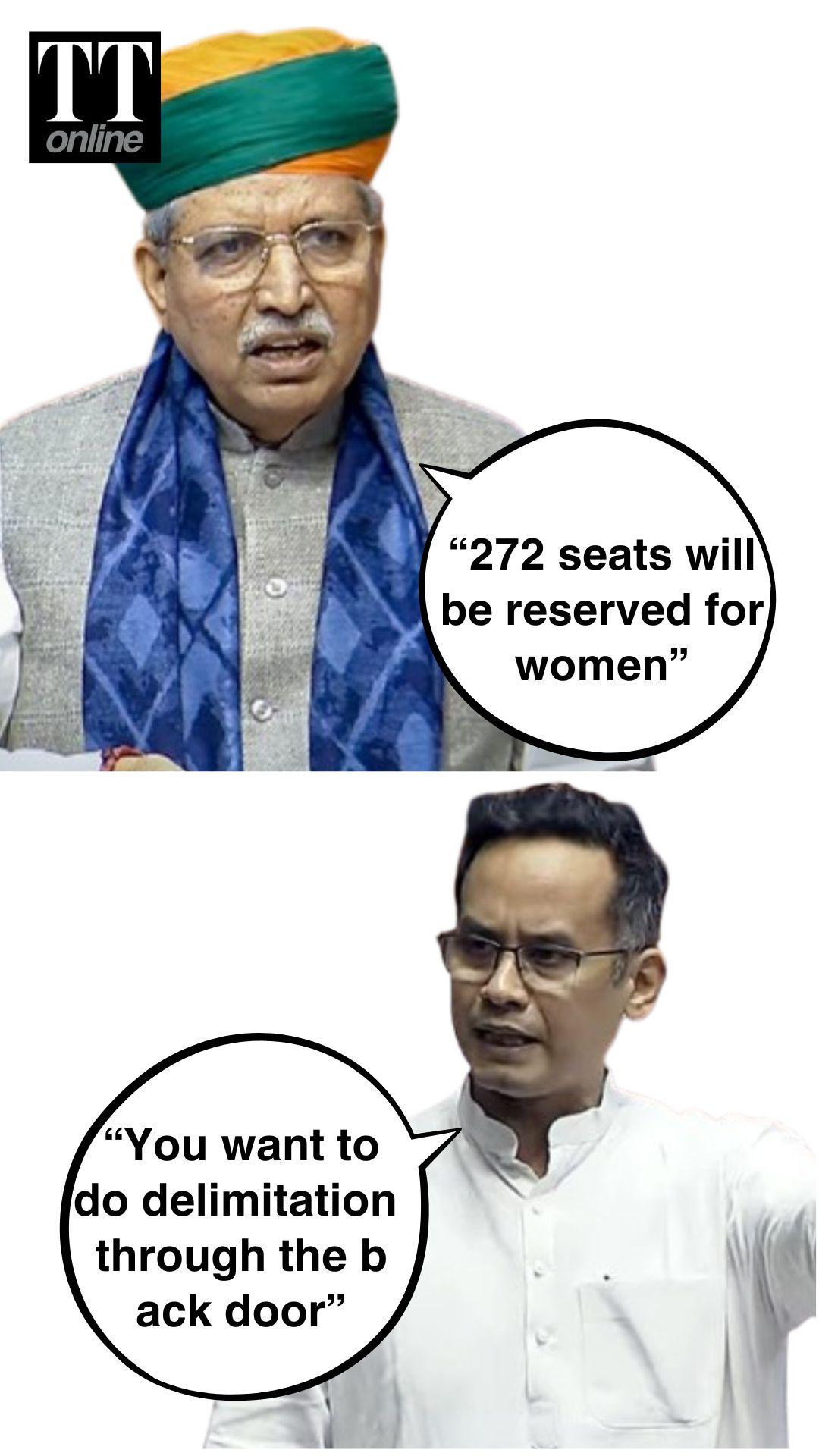 “Backdoor Attempt to Push Delimitation”: Gogoi, Meghwal Face-Off over Women Reservation Bill