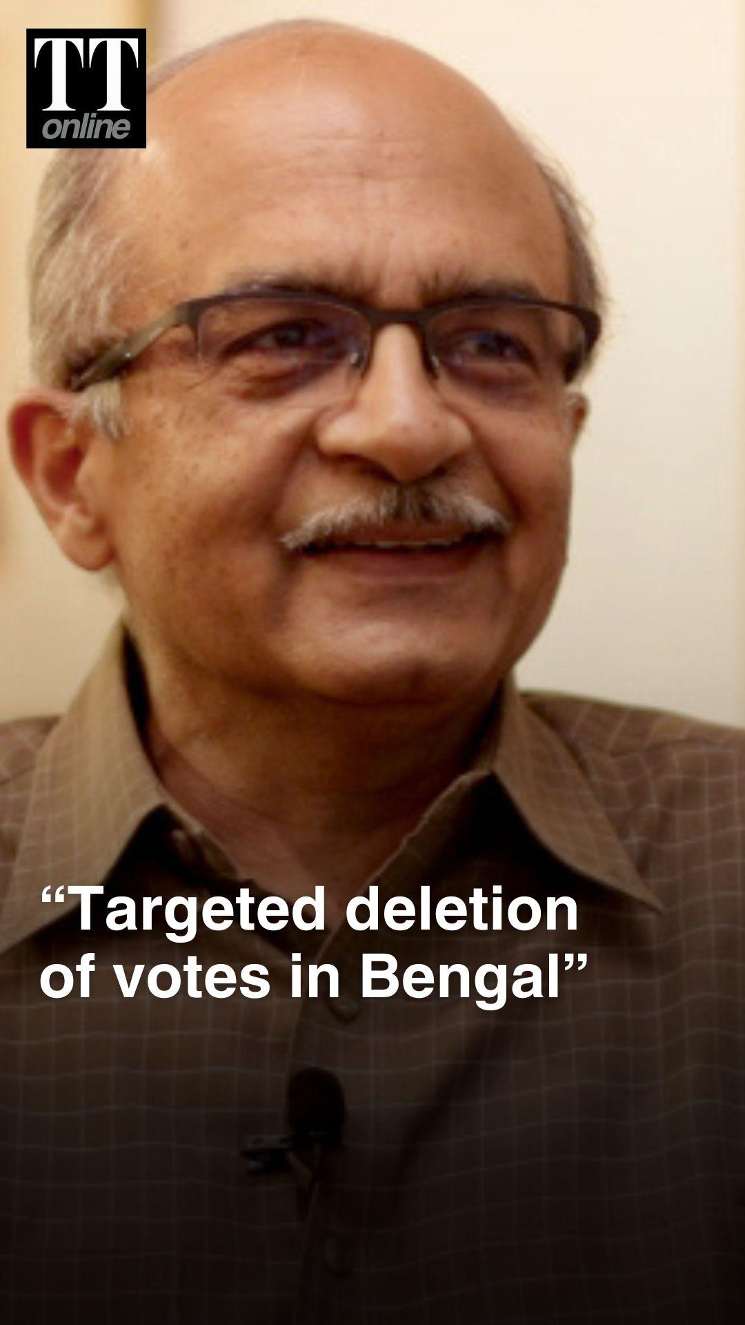 "SIR Process Rushed, Minorities Targeted": Prashant Bhushan Slams Voter List Revision