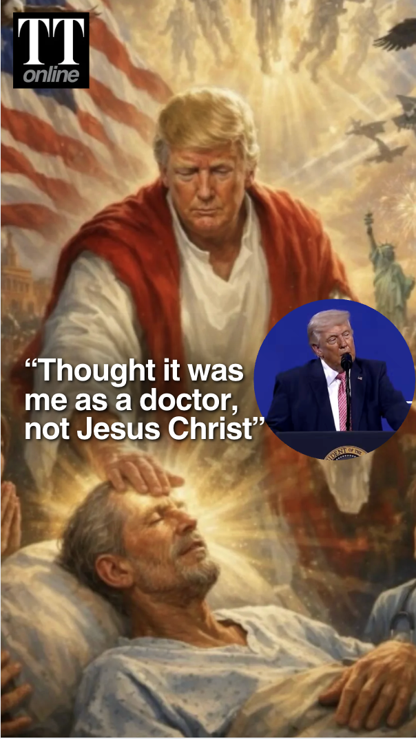 “Thought I Was A Doctor”: Donald Trump Deletes His ‘Jesus’ Photo After Backlash