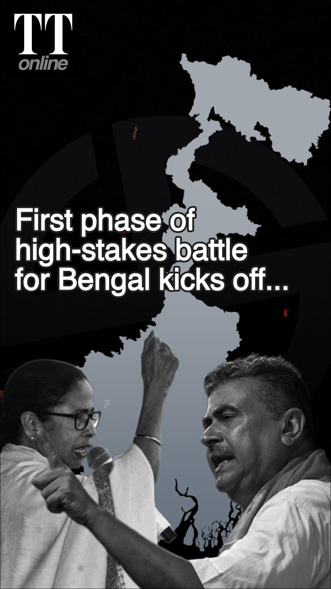 TMC or BJP? Battle on in 59 Seats That Hold Key to Phase 1 of Bengal Assembly Election