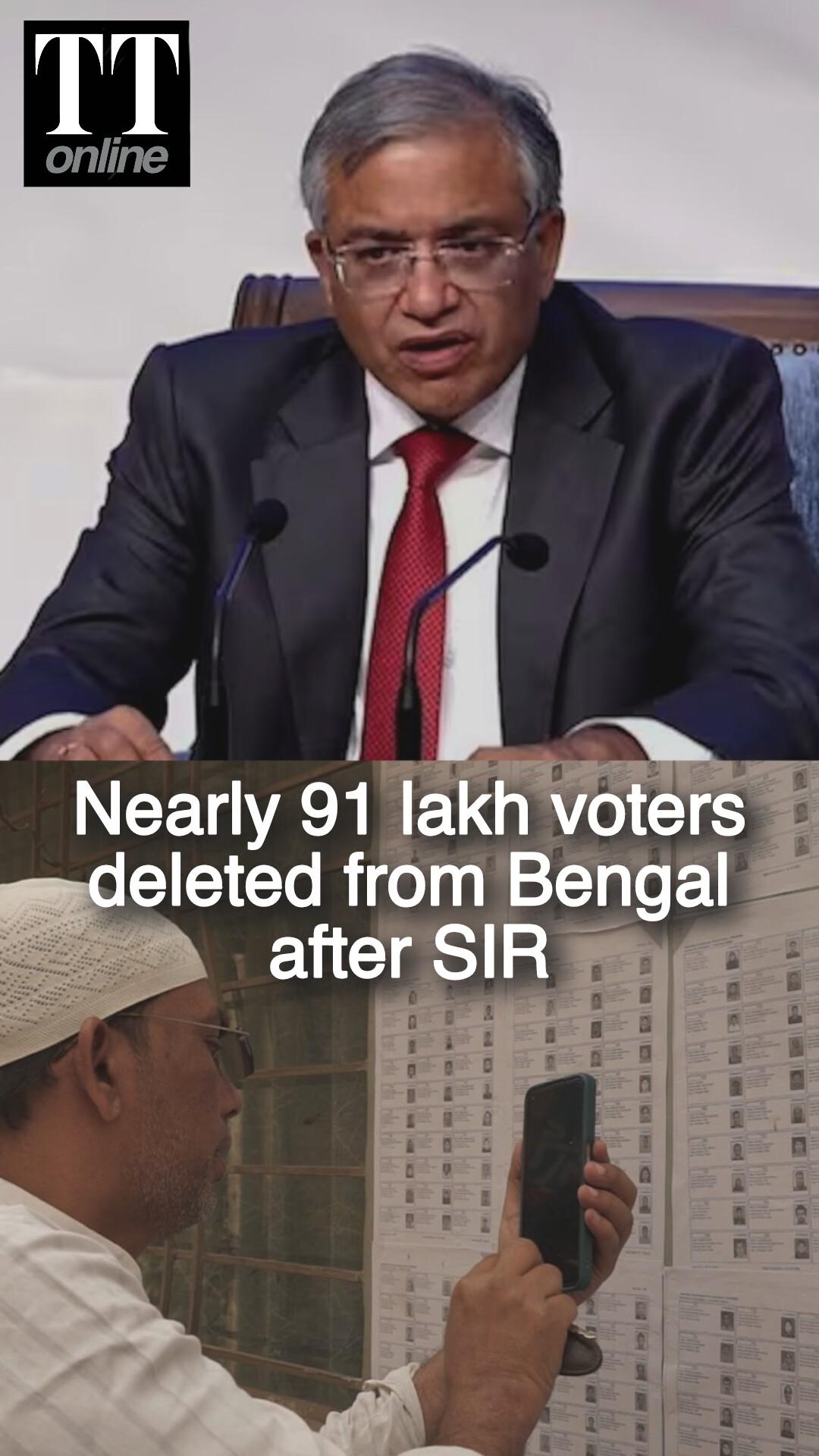 Bengal SIR Deletes Nearly 91 lakh Voters, Maximum in Muslim-majority Murshidabad