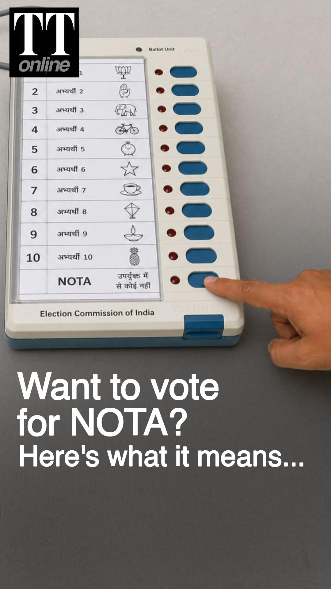 Is Voting For Nota a Feasible Option? We Break it Down For You
