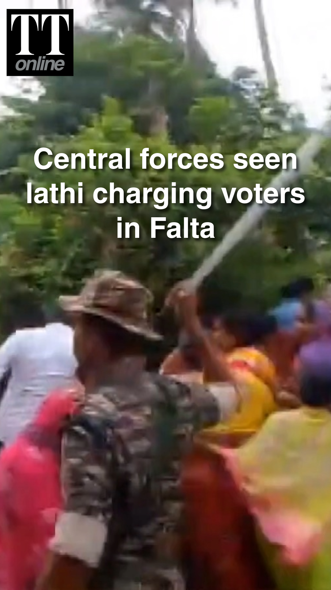 TMC Alleges Lathi Charge by Central Forces, Women Voters Assaulted in Falta