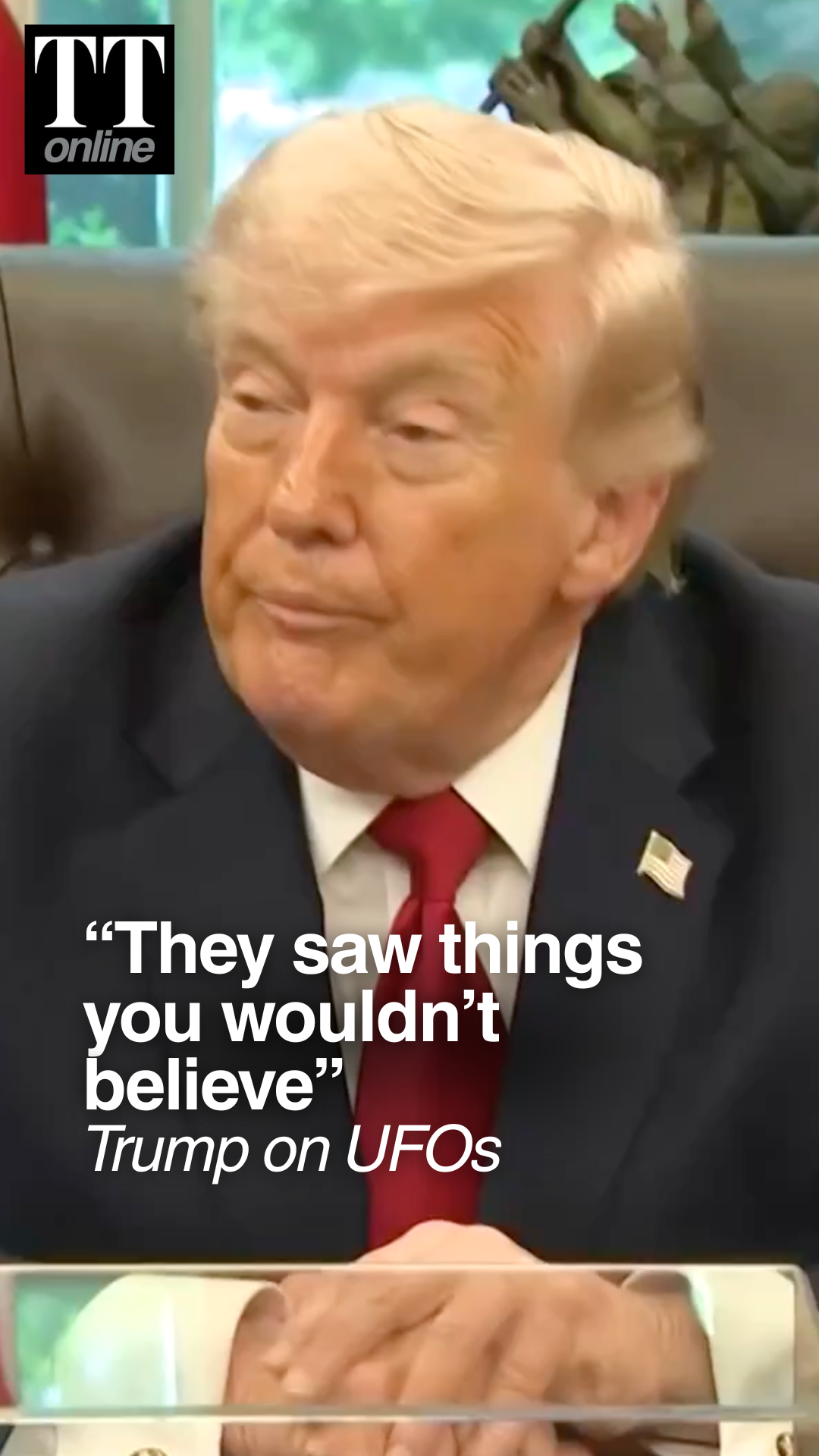 ‘Very Interesting’ UFO Info Coming Soon, Says Trump