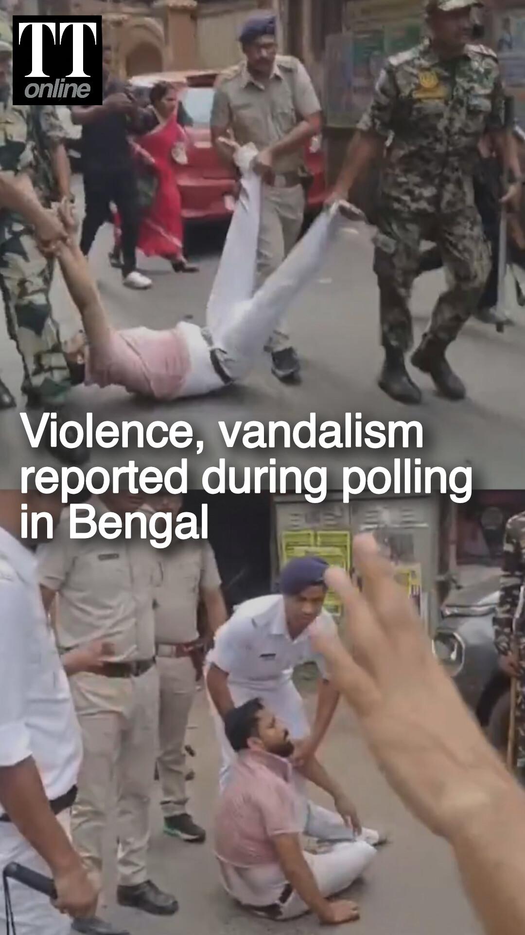 Alleged EVM Glitches Spark Clashes in Bengal's Howrah, CRPF Personnel Detain Two