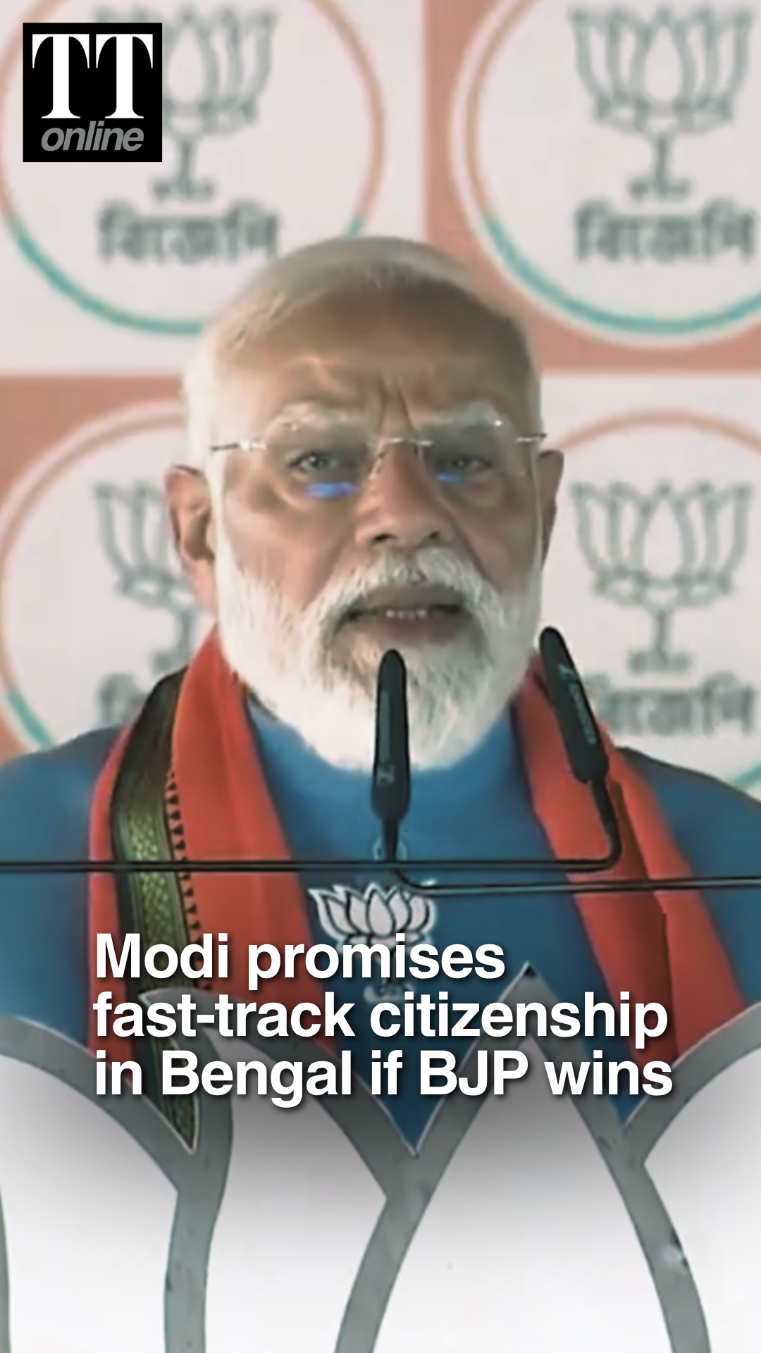 Modi Says Will Fast-track Citizenship For Refugees If BJP Wins Bengal