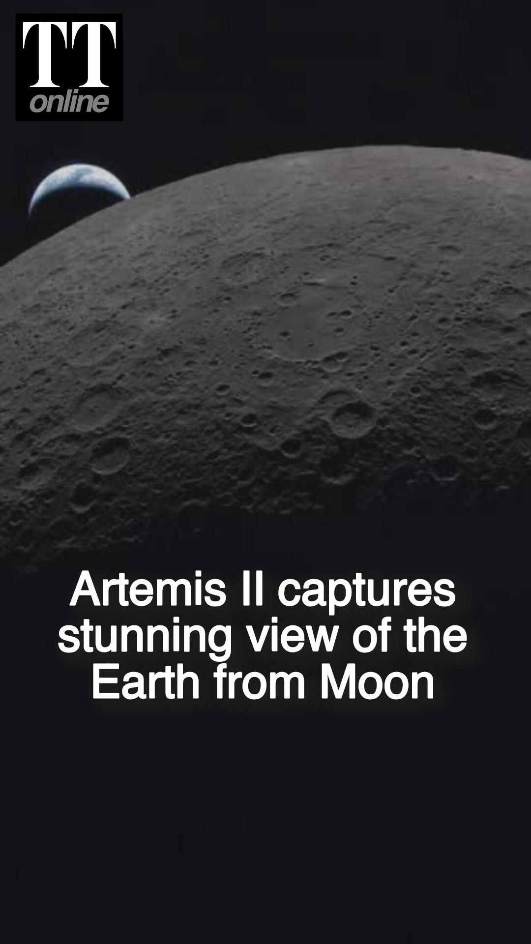 Watch | Artemis II Astronauts Capture Breathtaking Views of the Moon