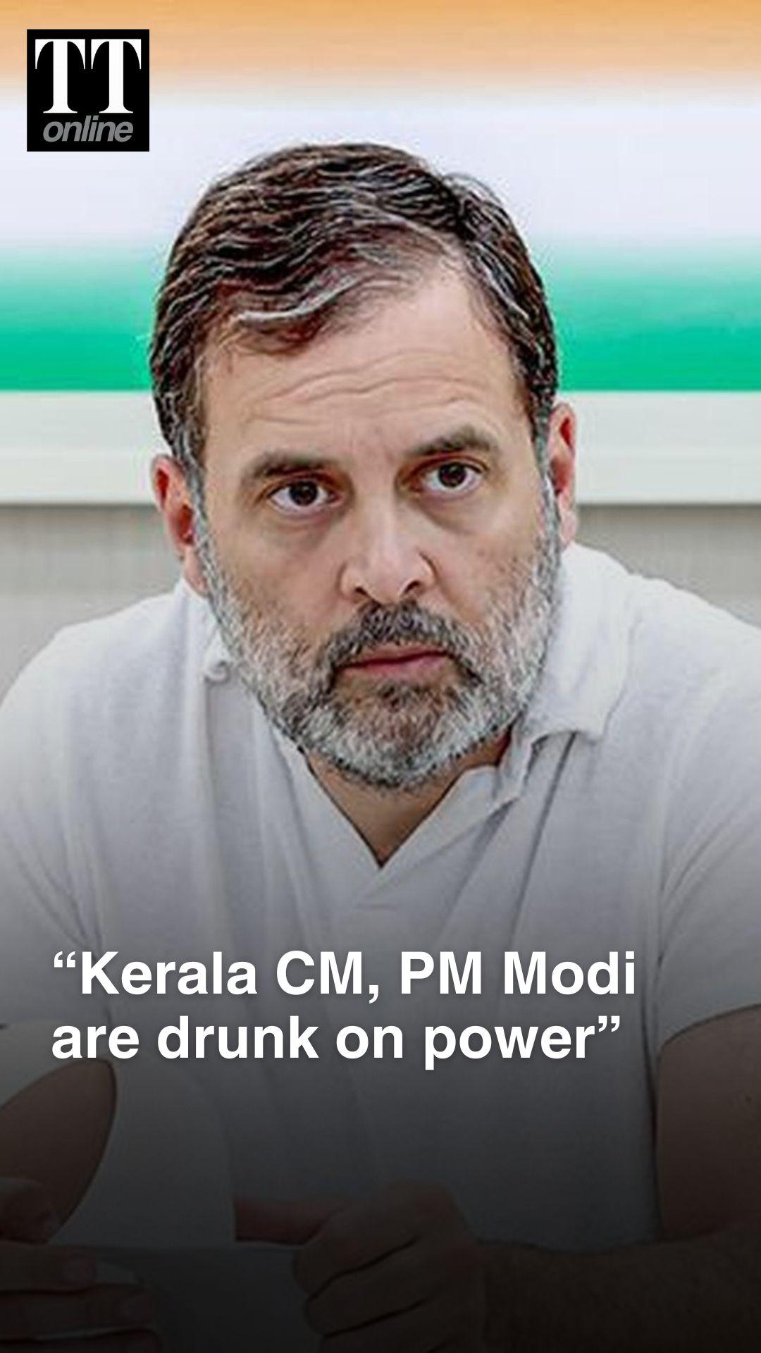 “Power Makes Leaders Arrogant”: Rahul Gandhi’s Sharp Attack on PM Modi and Kerala CM