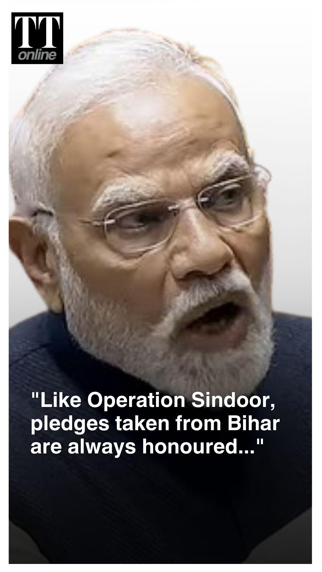 “Eradicated Terrorists After Pahalgam Attack”: PM Modi Recalls Pledge Taken in Bihar