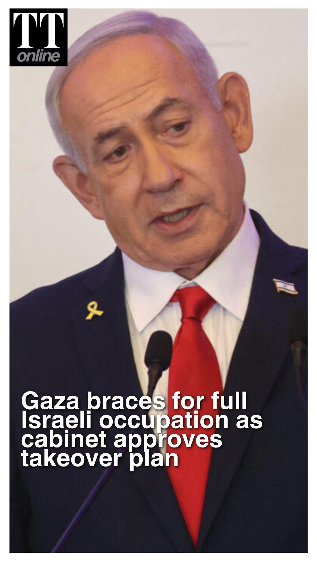 Israeli Military Plans to Occupy Gaza City in Escalation of War