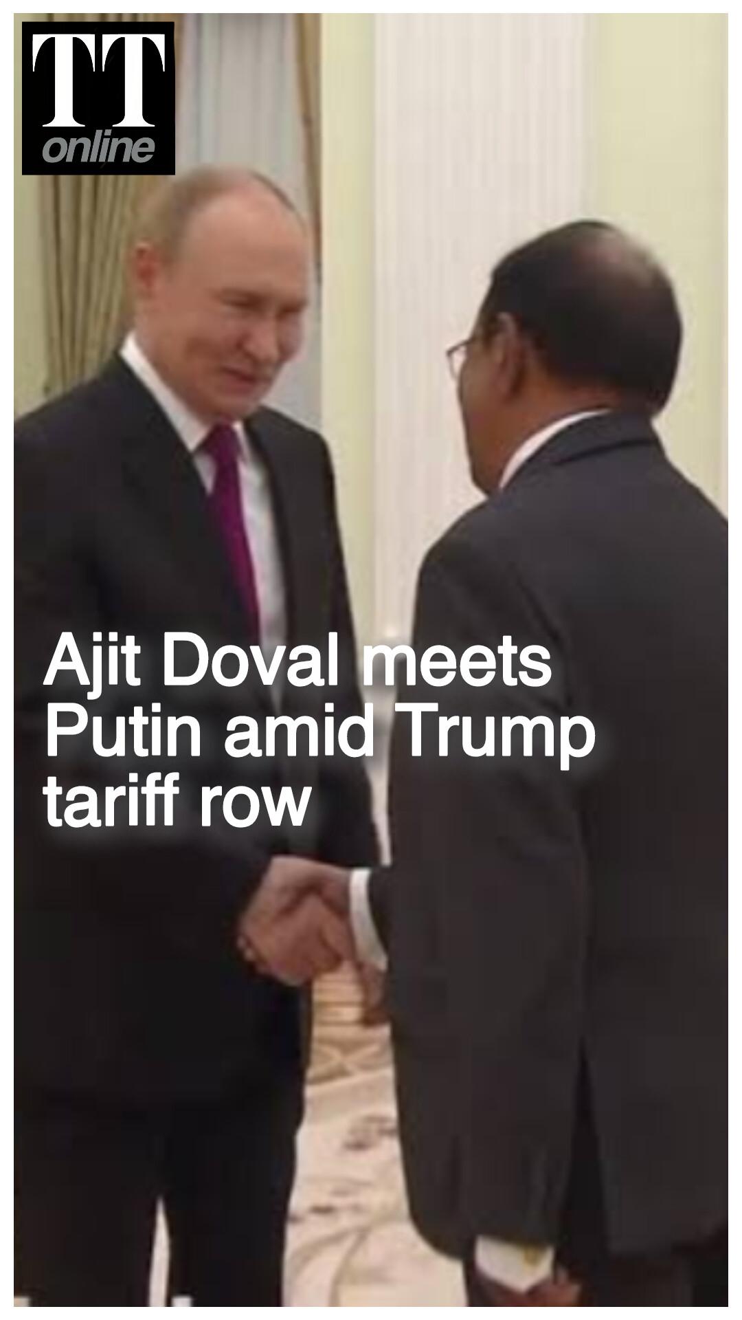 Ajit Doval Meets Putin in Moscow Amid Rising US Pressure Over Russian Oil