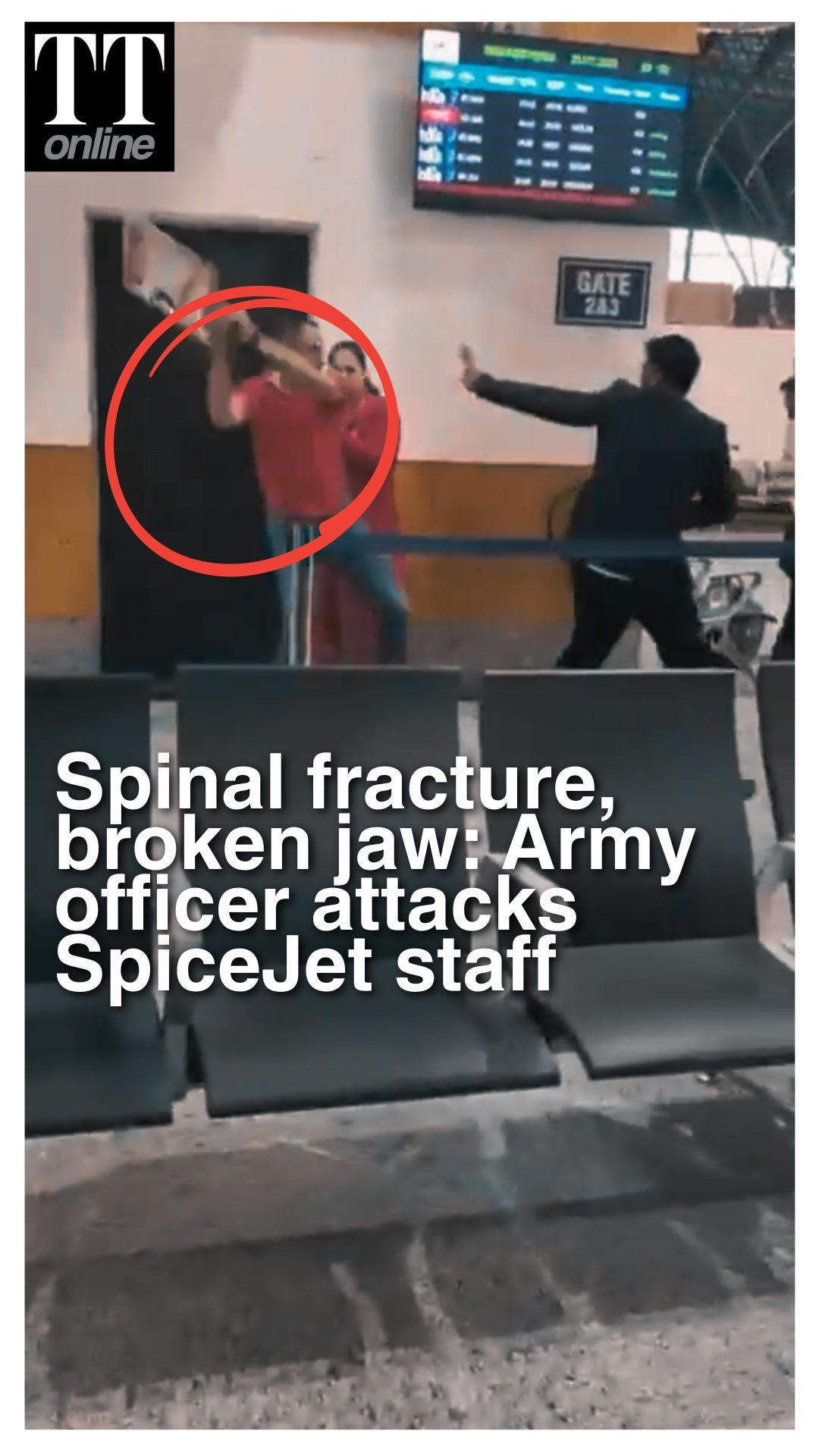 Army Officer Attacks SpiceJet Staff at Srinagar Airport Over Excess Baggage Dispute