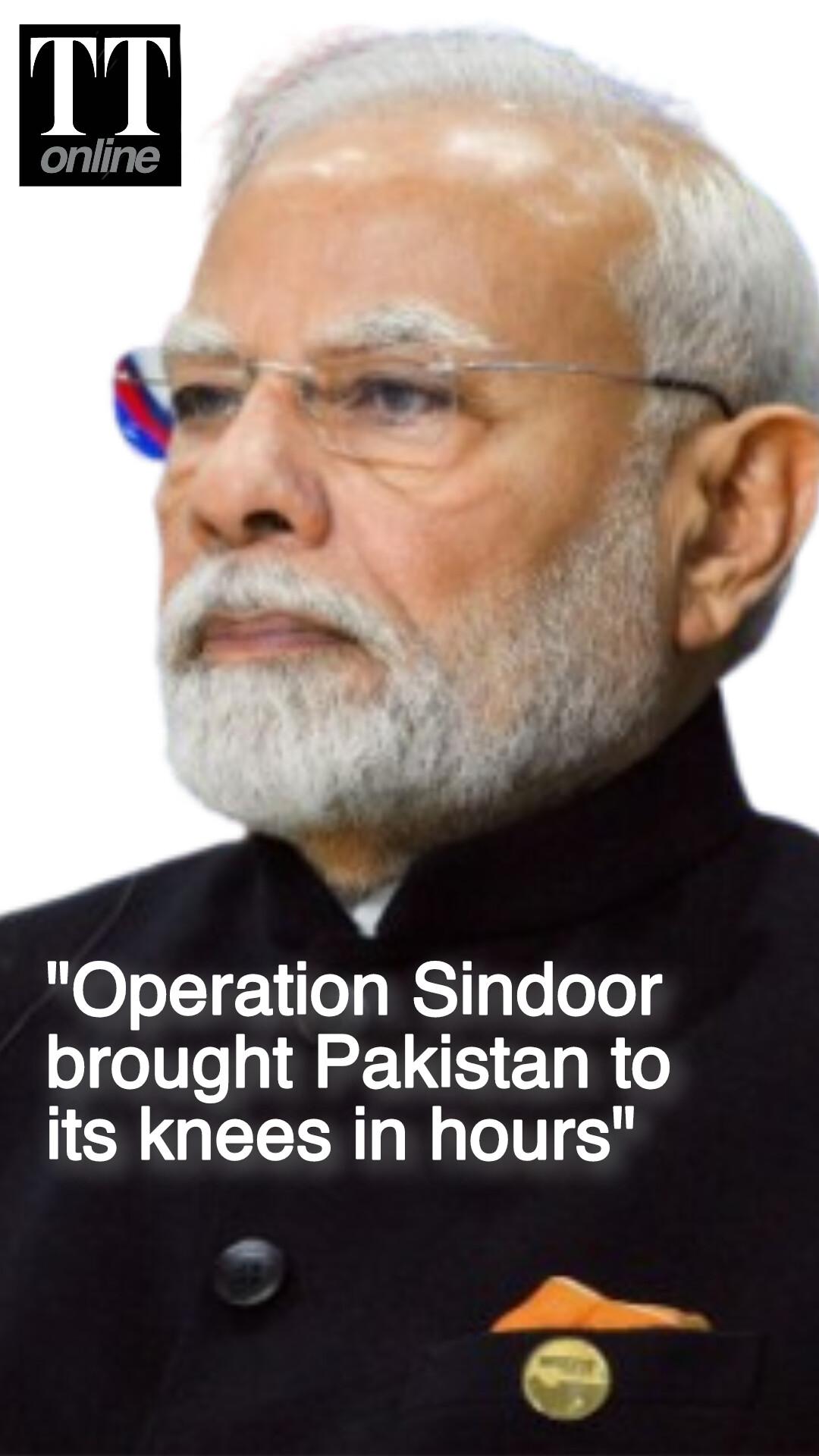 "Success of Operation Sindoor Rooted In Make In India And...": PM Modi Says in Bengaluru