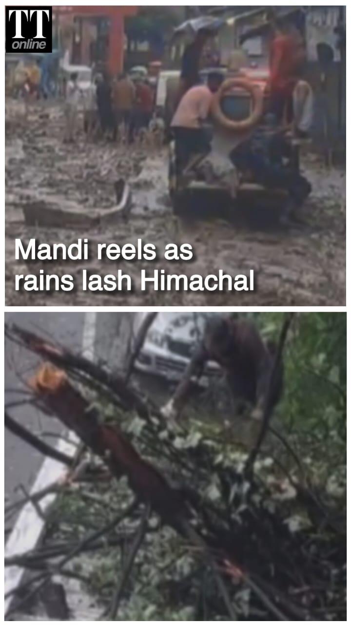 Landslides, Floods, Highway Blocks: Mandi Bears the Brunt of Himachal’s Monsoon Fury