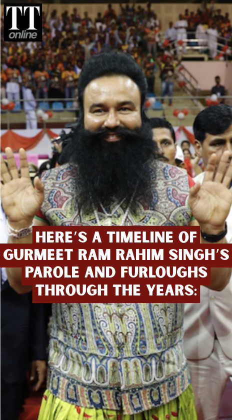 Gurmeet Ram Rahim Singh Has Got More Parole, Furloughs Than Earned Leaves a Corporate Employee Gets
