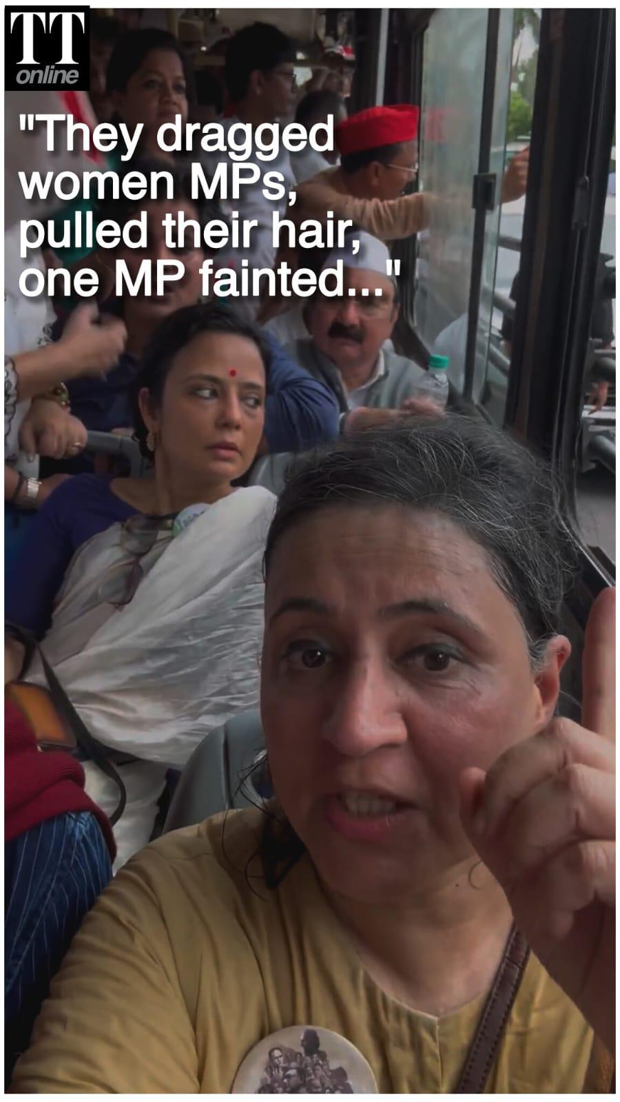 TMC’s Sagarika Ghose Condemns Mistreatment of Women MPs During Protest Detention