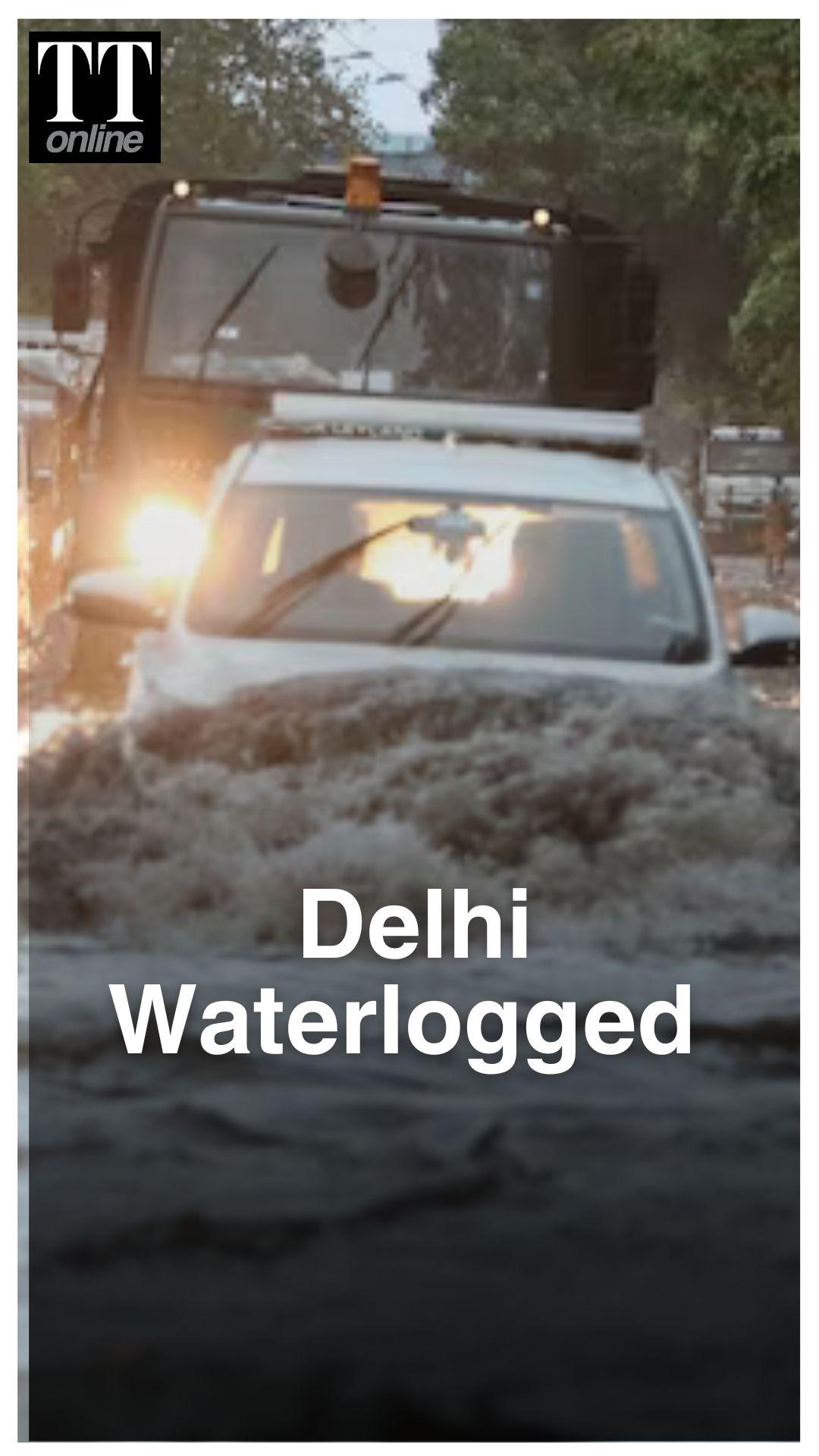 Overnight Rain Batters Delhi, Traffic Movement Disrupted, Over 135 Flights Delayed
