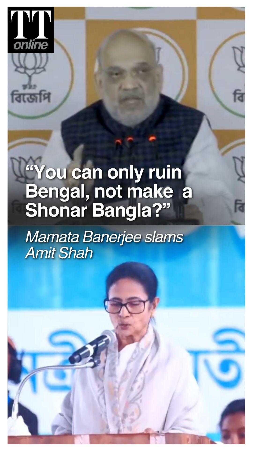 "They Beat Bengali Speakers In BJP-Ruled States, And They Want to Make Shonar Bangla?": Mamata Banerjee