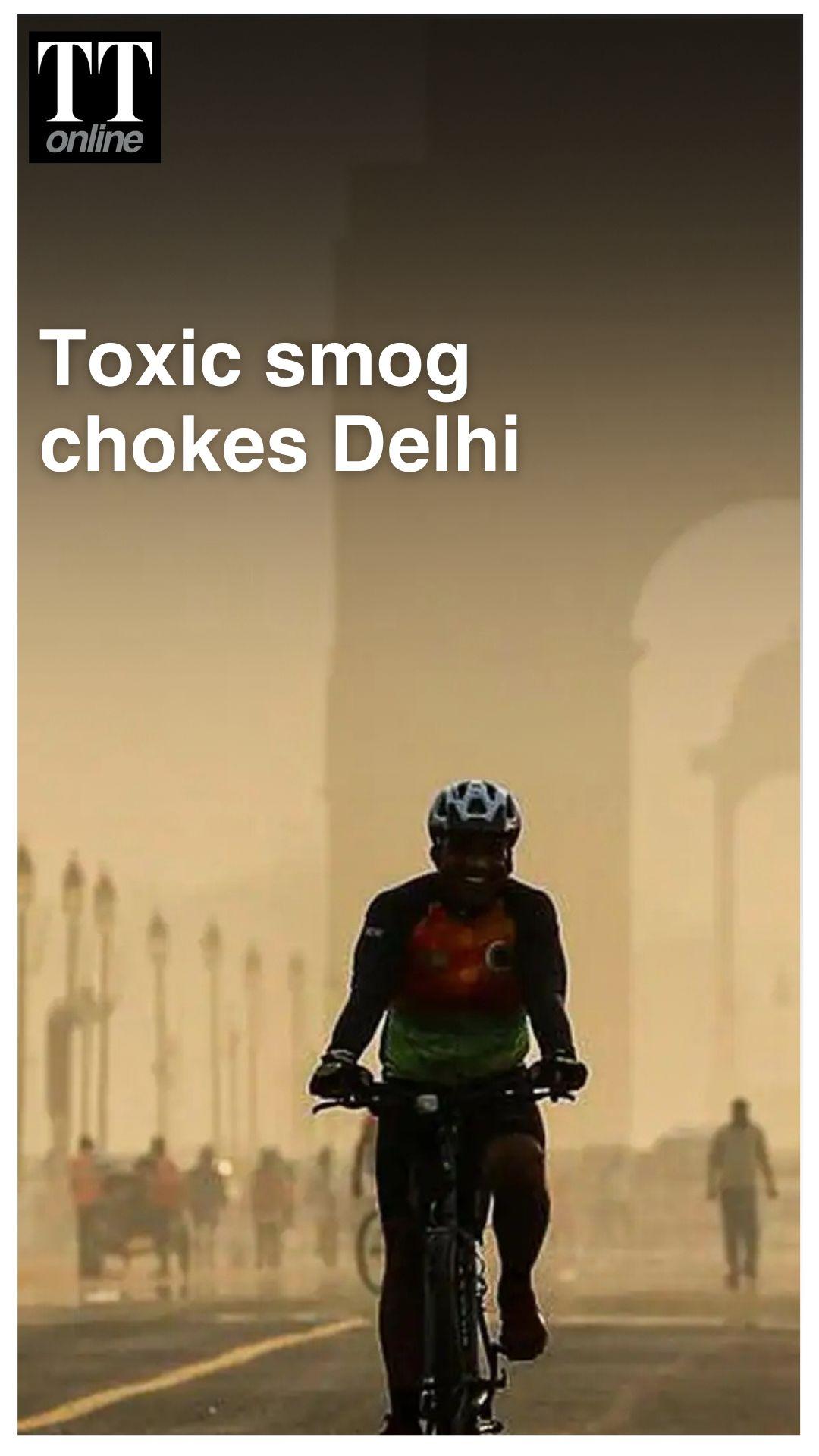 Dense Smog Blankets Delhi — Air Quality ‘Severe’, Over 60 Flights Cancelled