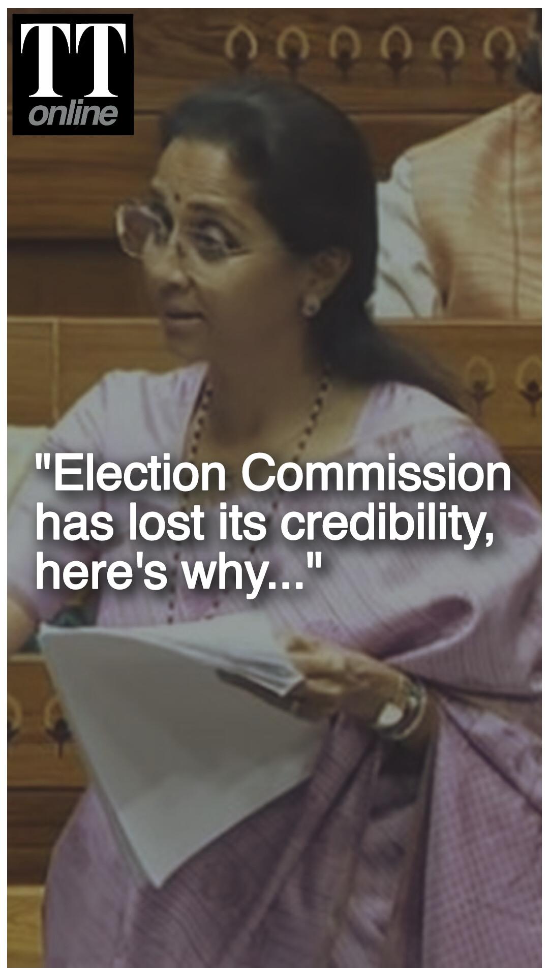 Election Commission Has Failed to Upload Neutrality, Supriya Sule Says in Lok Sabha