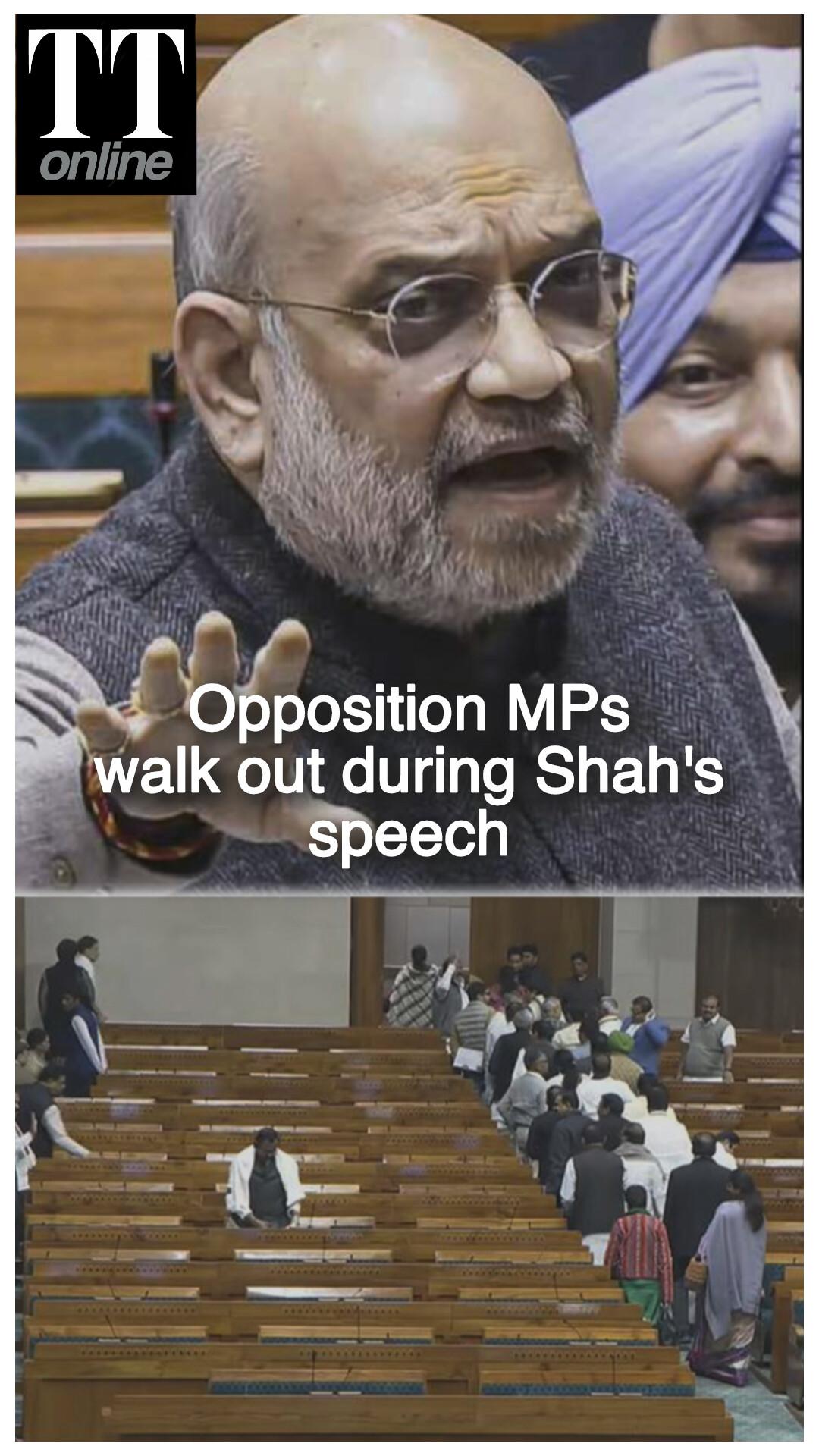 Why Opposition Walked Out as Amit Shah, Rahul Gandhi Clashed in Lok Sabha