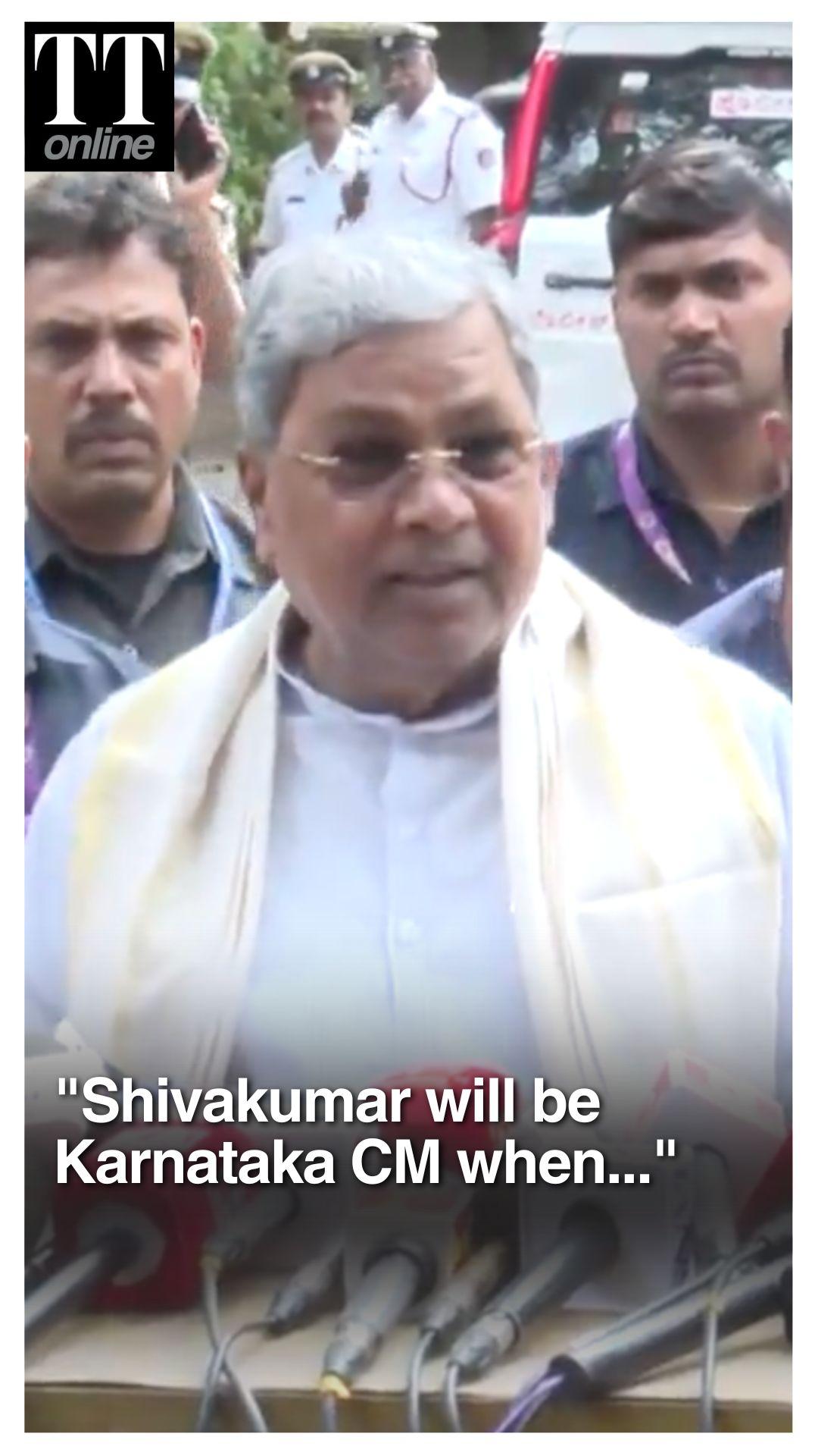 "Congress High Command Will Decide:" Siddaramaiah on DK Shivakumar's Karnataka CM Prospects