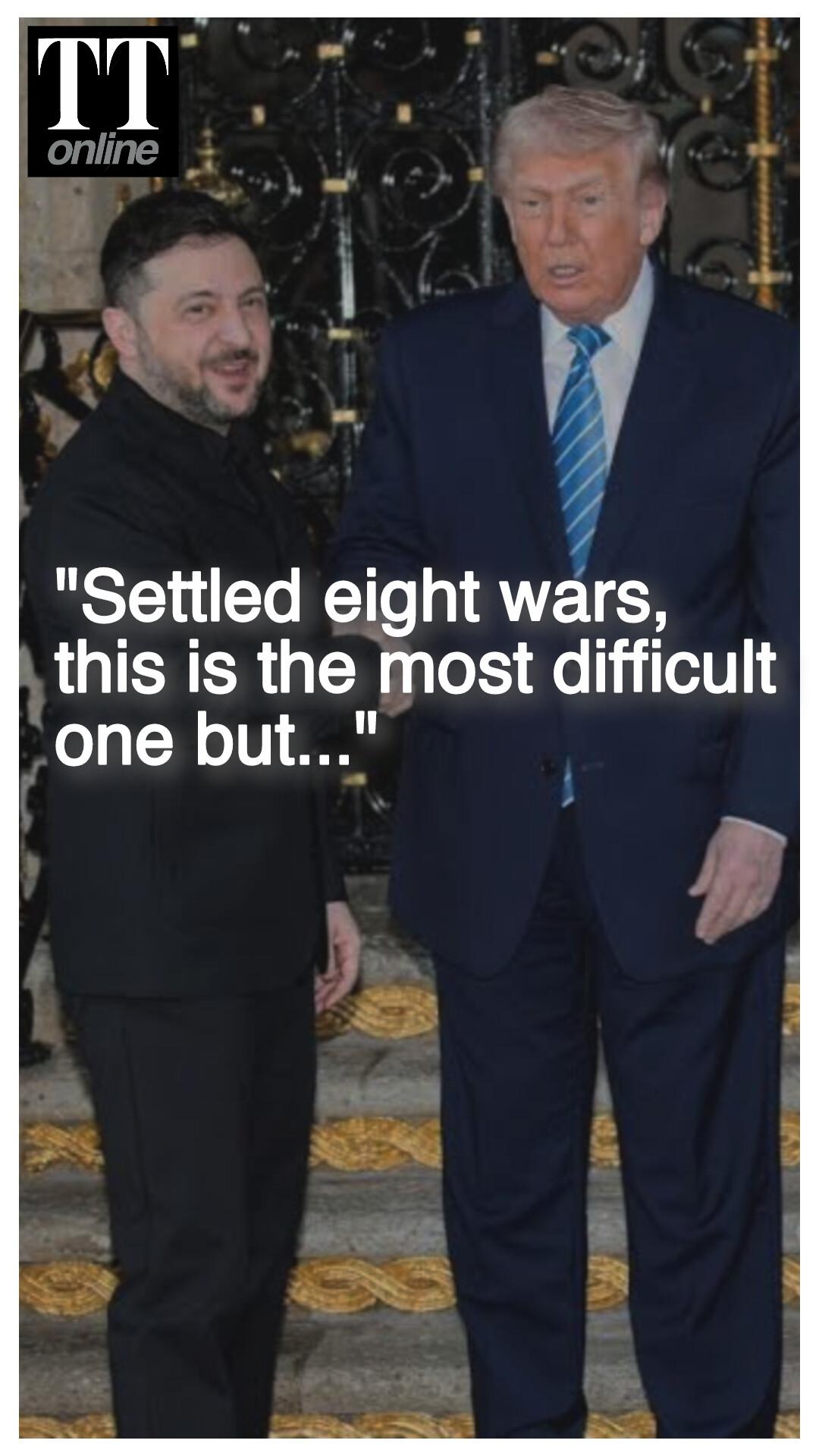 Trump Assures "We Have the Making of a Deal" After Meeting Zelenskyy