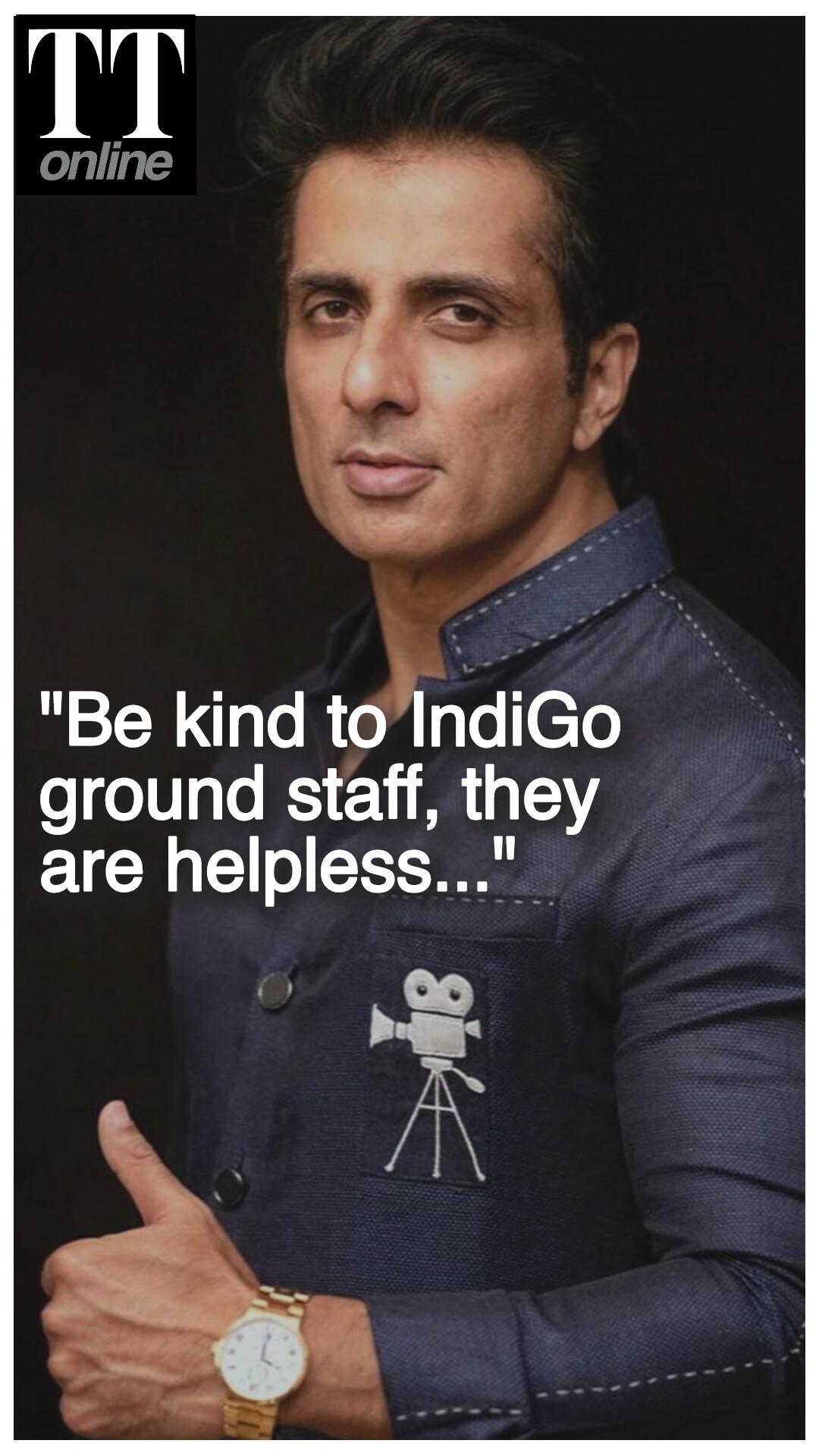 Actor Sonu Sood Urges Passengers to be Kind to IndiGo Ground Staff Amid Fiasco