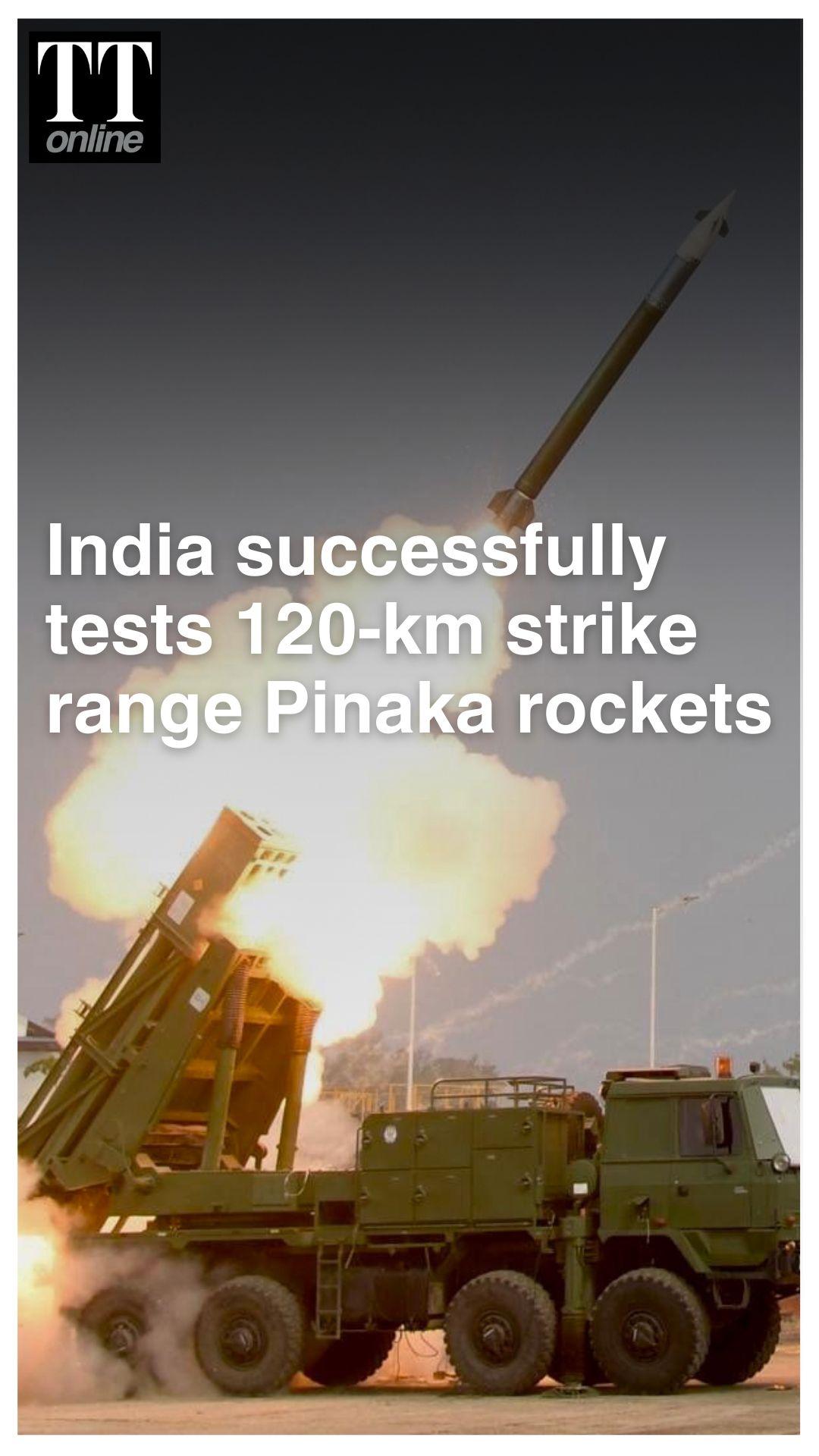 Watch | India Carries Out Maiden Flight Test of Pinaka Long-Range Rockets
