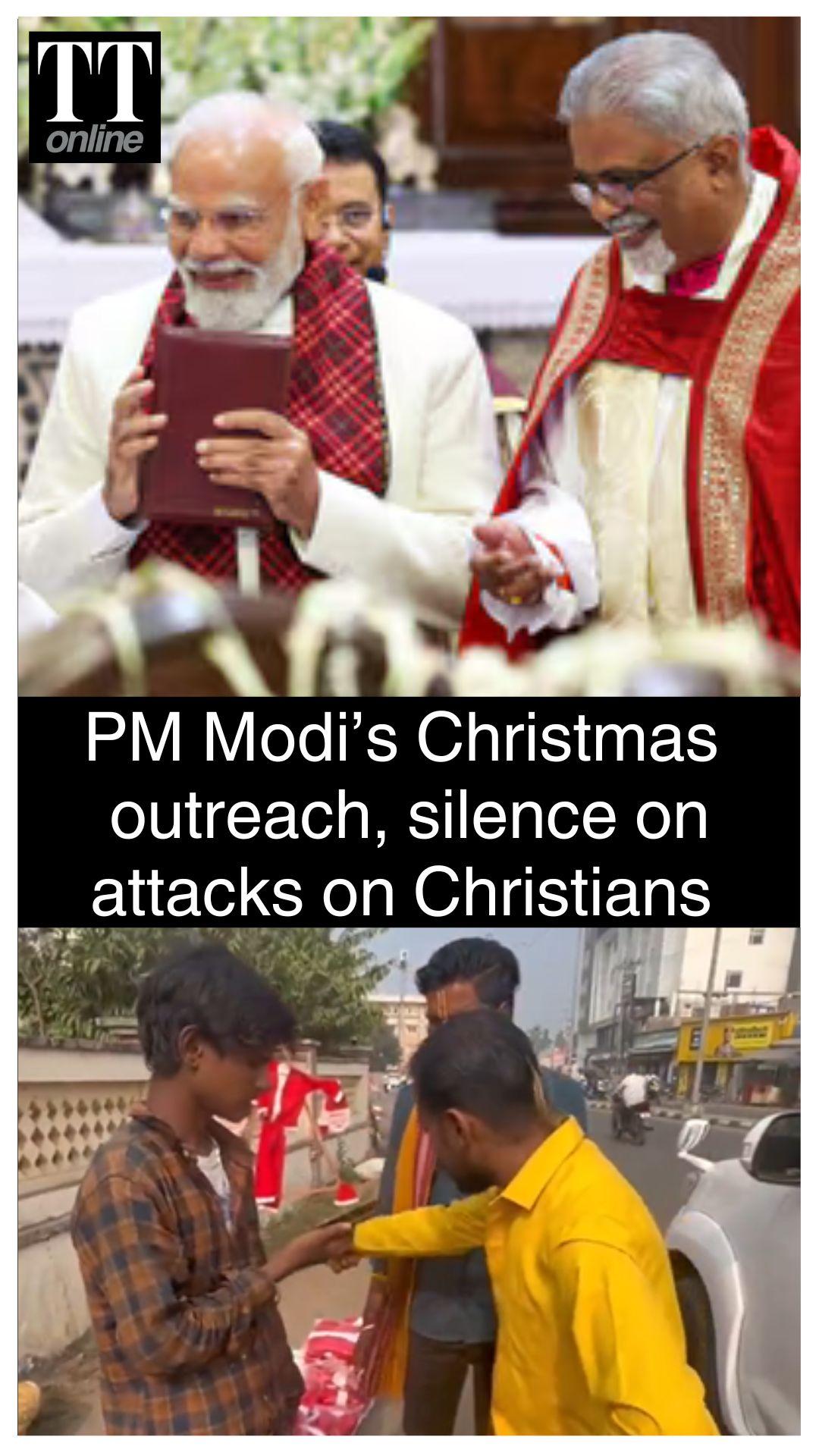 Ahead of Kerala Elections, PM Modi Celebrates Christmas, Stays Mum on Attacks on Christians