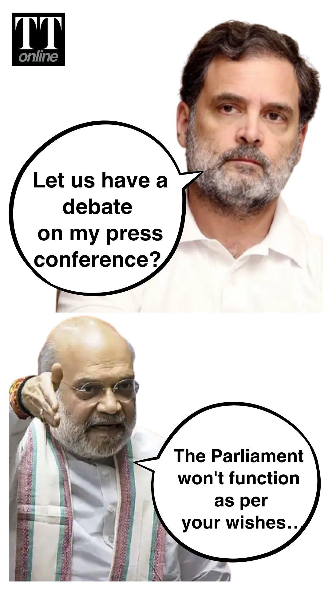 “I will Decide What to Say”: Amit Shah, Rahul Gandhi Clash in Lok Sabha Over Voter Fraud