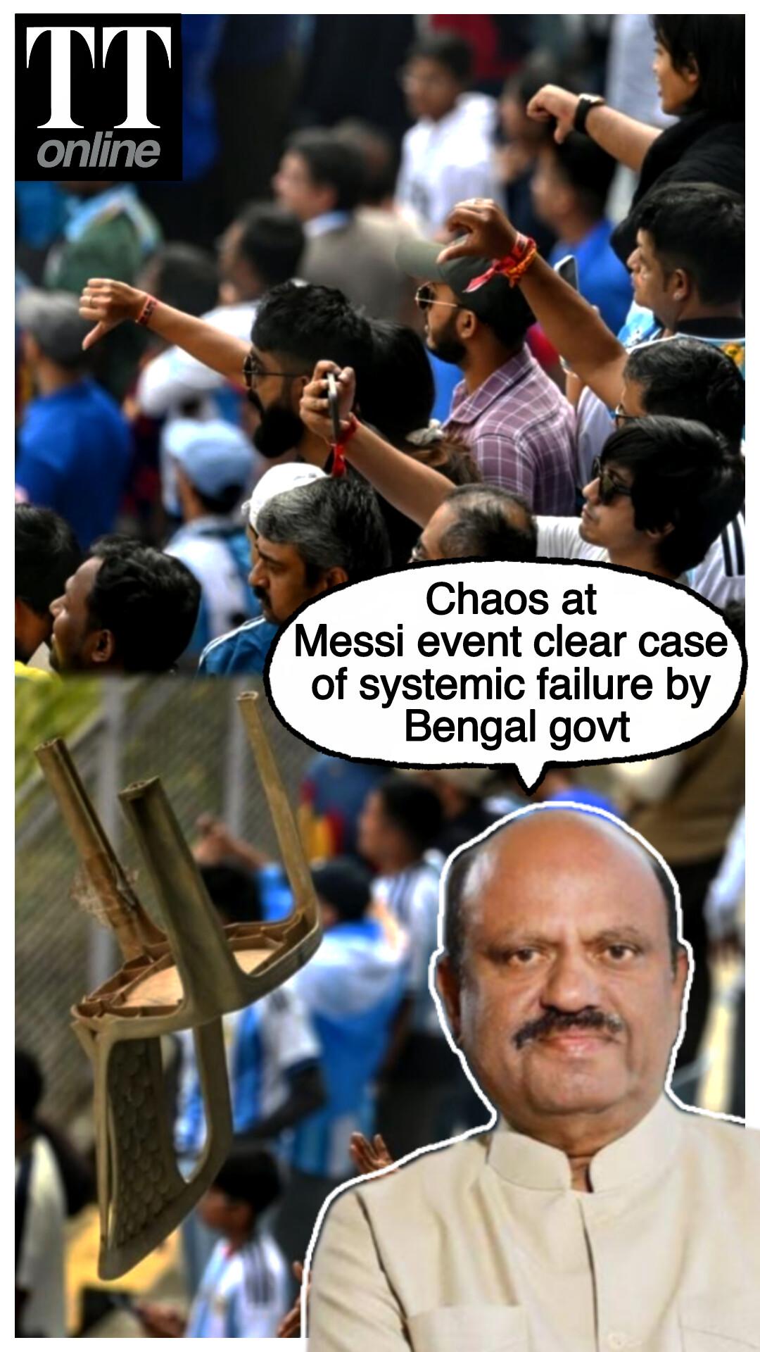 "Arrest Organisers, Refund Tickets" — Bengal Governor's Says After Chaos During Messi Event