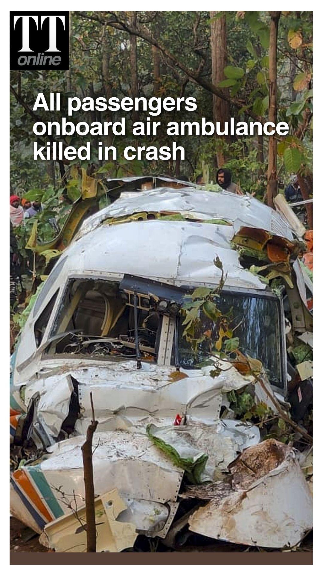 Jharkhand Air Ambulance Crash Kills Seven On Ranchi To Delhi Medical Flight