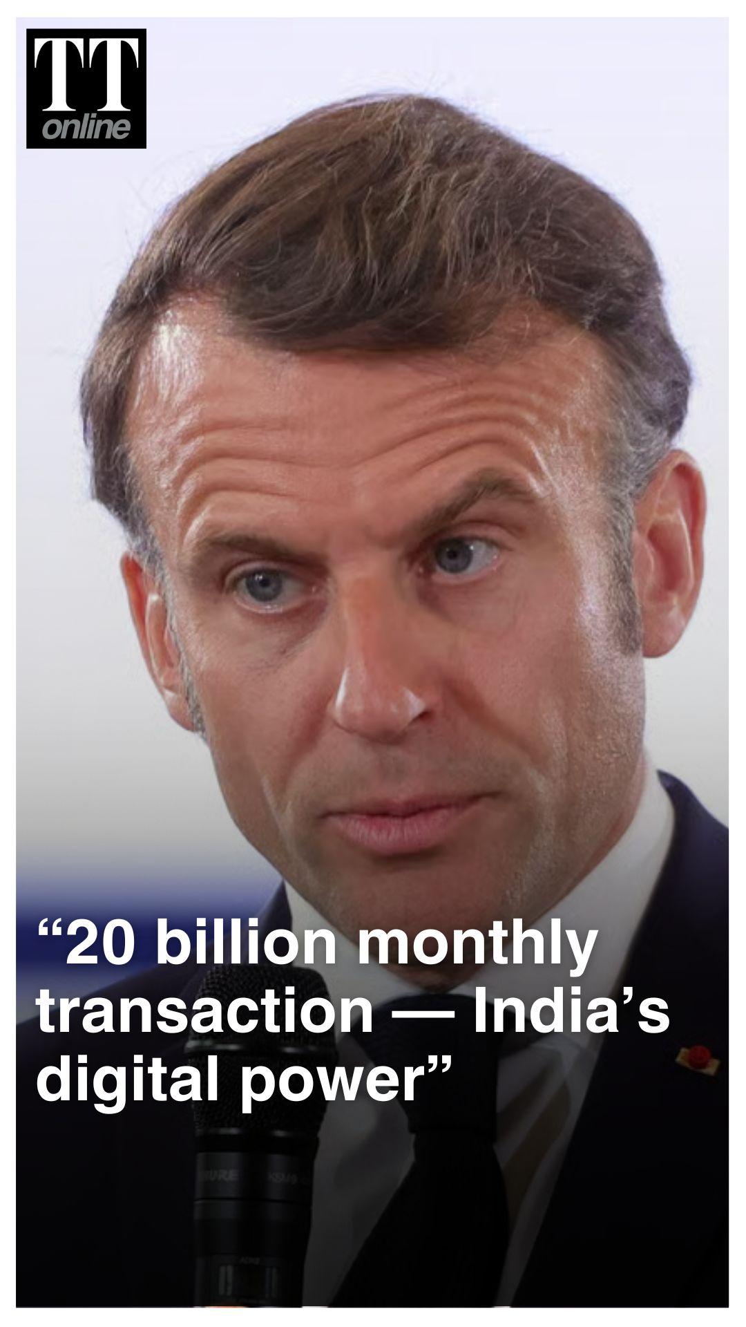 French President Macron Hails India’s Digital Public Infrastructure at AI Impact Summit 2026