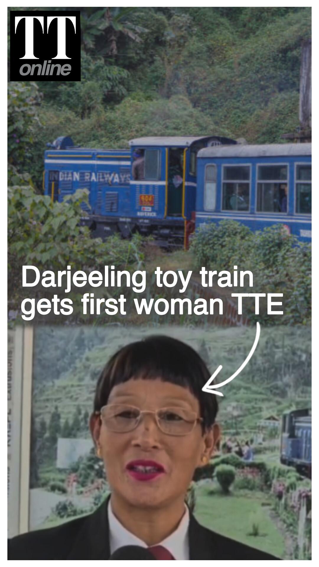 World Heritage Darjeeling Toy Train Gets First Woman Ticket Examiner in 145 Years