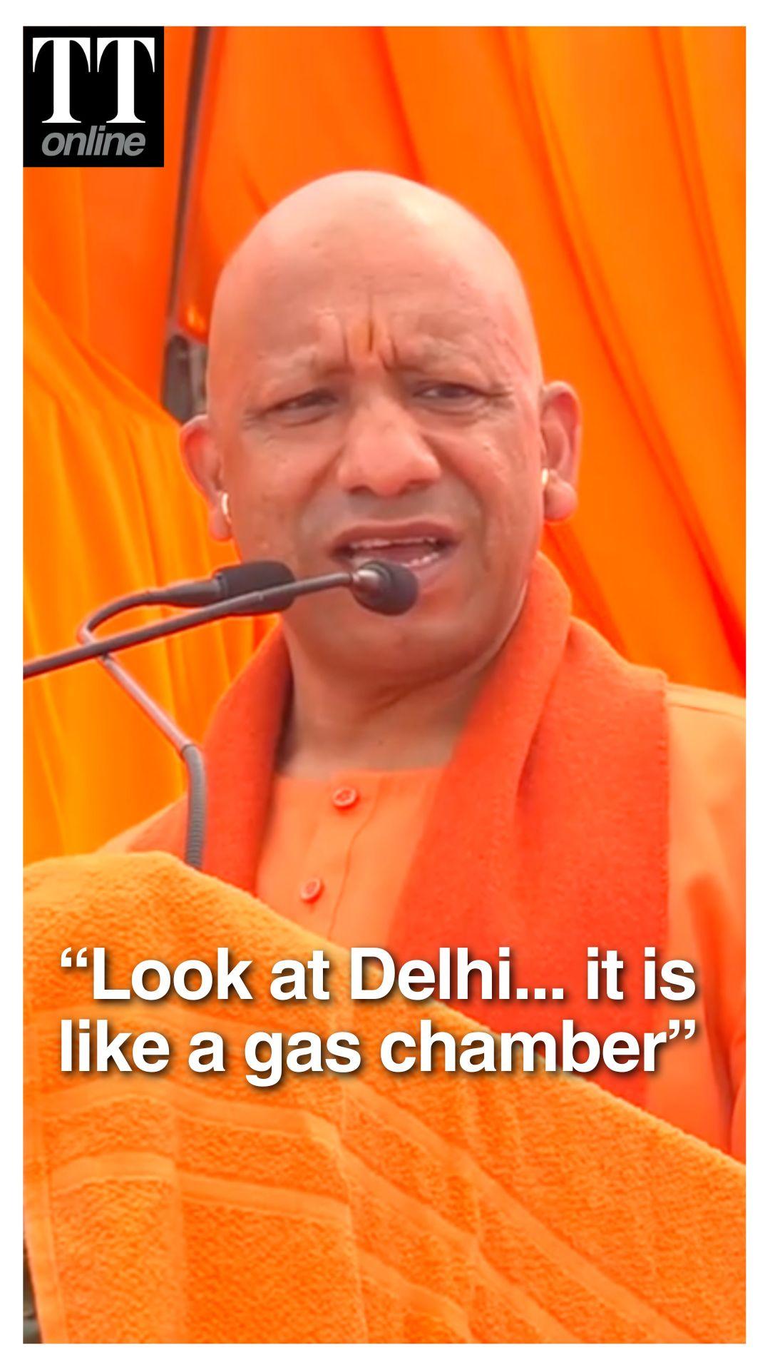 Yogi Adityanath Calls Delhi Gas Chamber, Asks "Is This How You Live?"