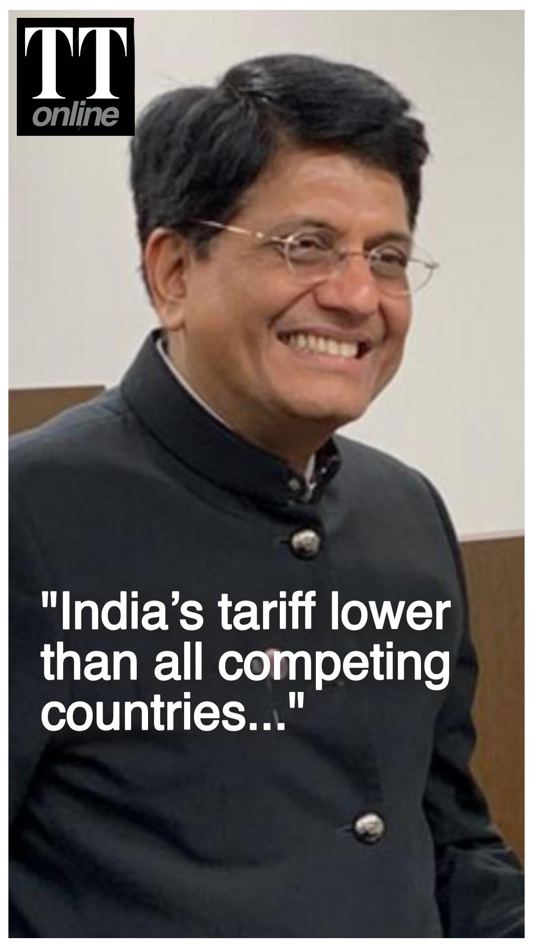 Deal With US in No Way Harms Farmers, Helps India’s Economy, Piyush Goyal Asserts