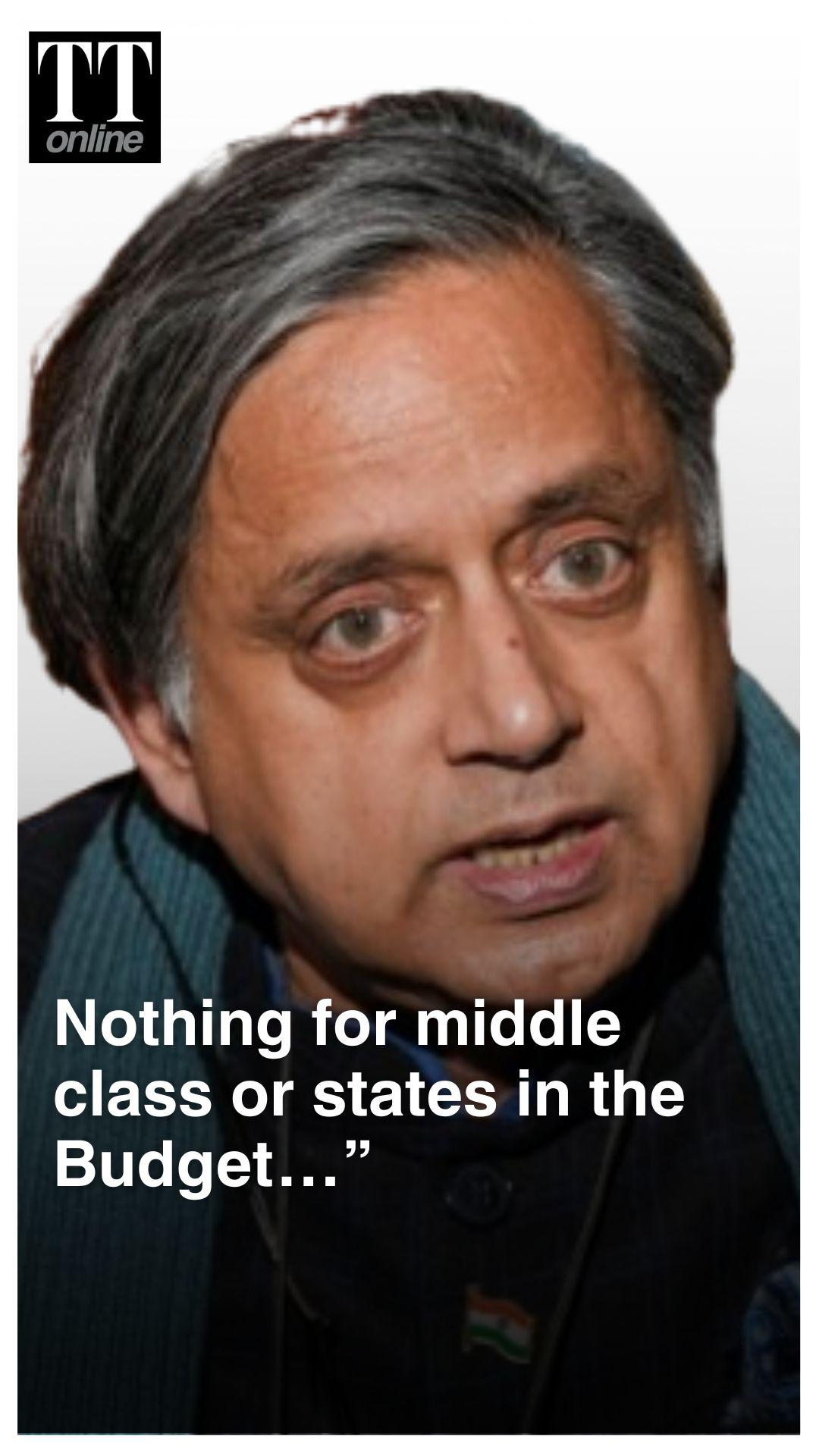 “Subheadings Without Substance, States Are Disappointed": Shashi Tharoor Slams Budget for Lack of Clarity