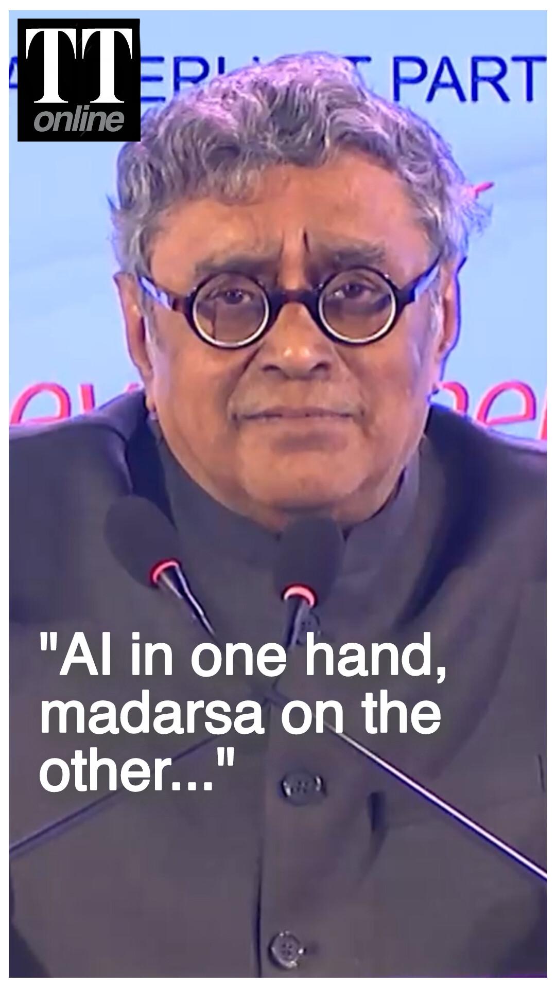 India Talking About AI, Bengal About Madarsa, Says Swapan Dasgupta at The Telegraph National Debate