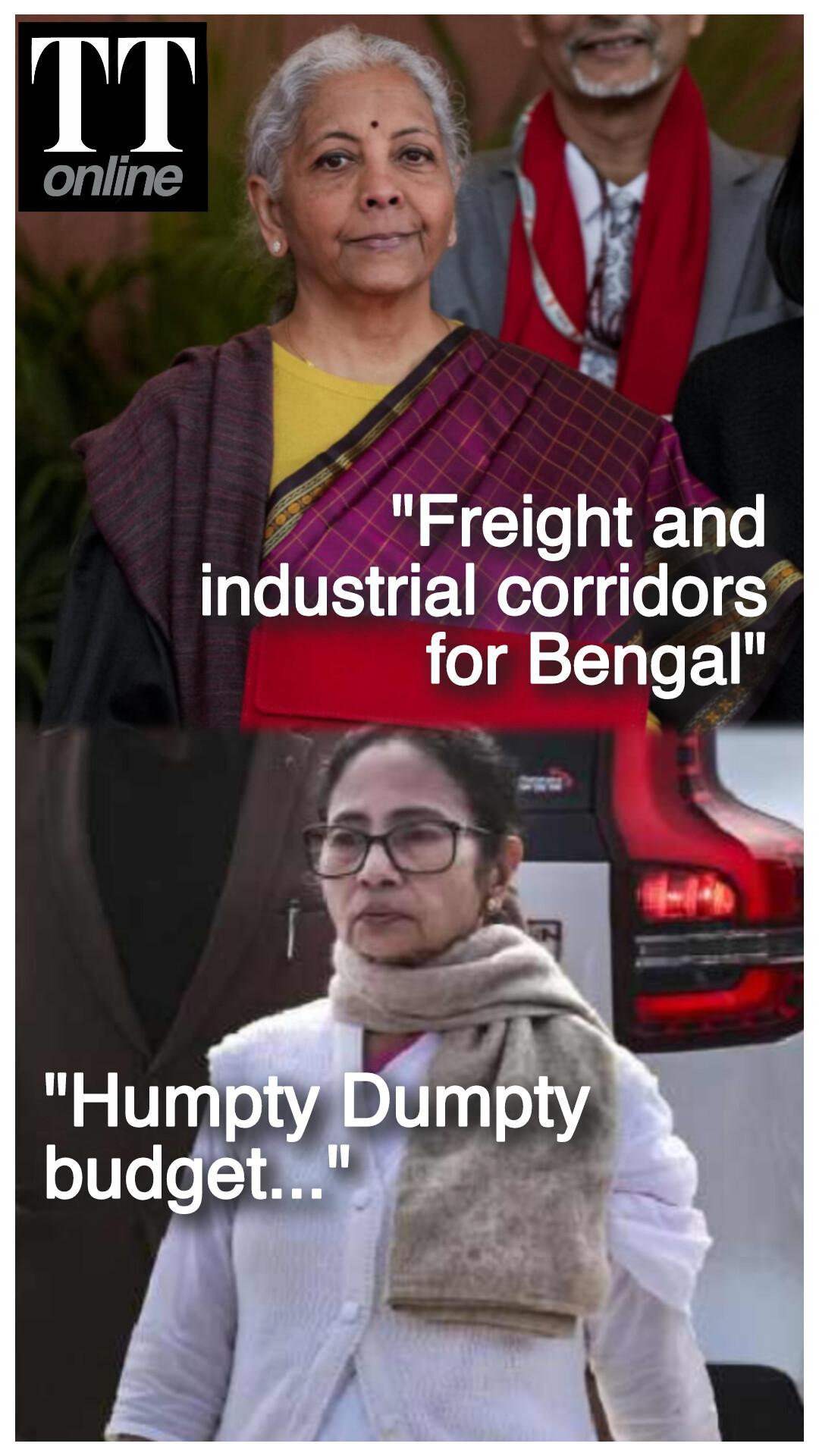 "Nothing for Bengal" — Mamata Banerjee Slams 'Humpty Dumpty Budget'