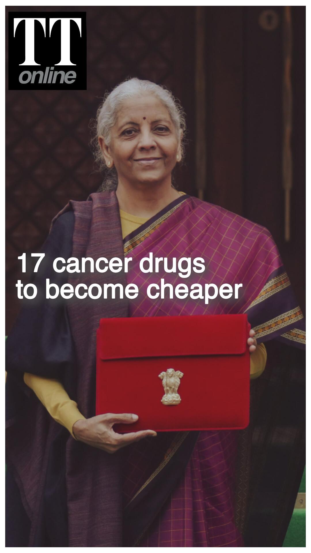 FM Sitharaman Announces Duty Relief on 17 Cancer Drugs, Medicines