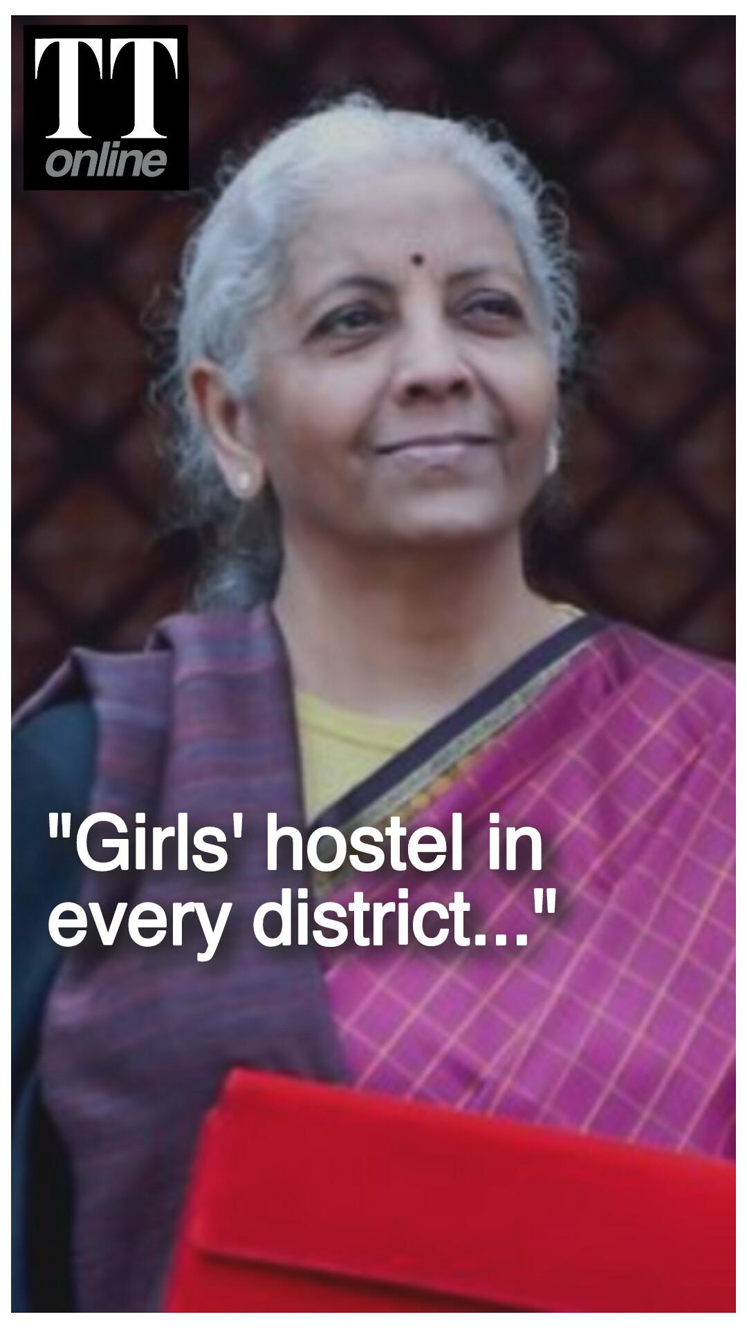 Nirmala Sitharaman Proposes 5 University Townships, One Girls' Hostel in Every District
