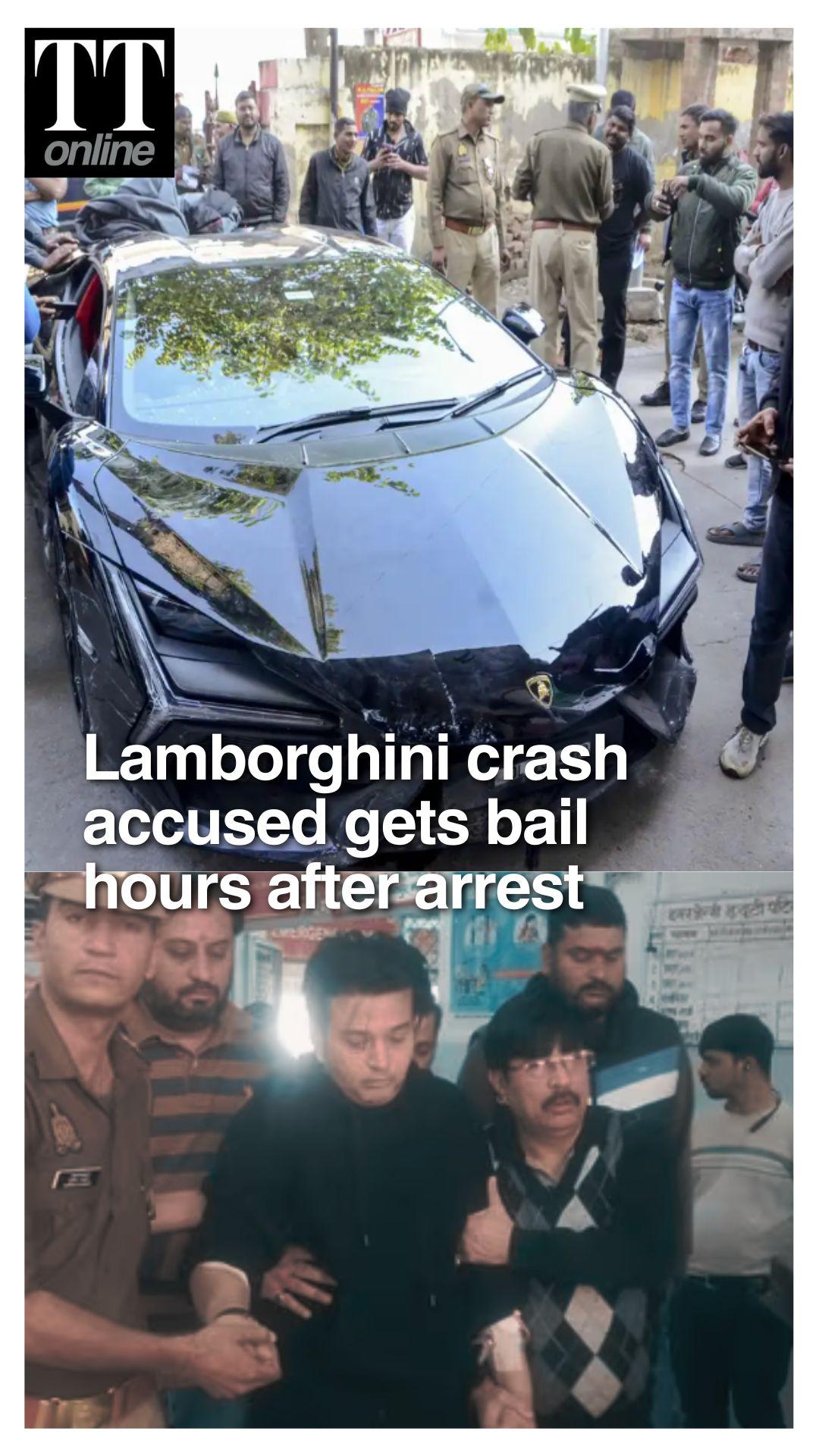 Kanpur Lamborghini Crash: Shivam Mishra Arrested, Granted Bail Amid Seizure Claim & Driver Dispute