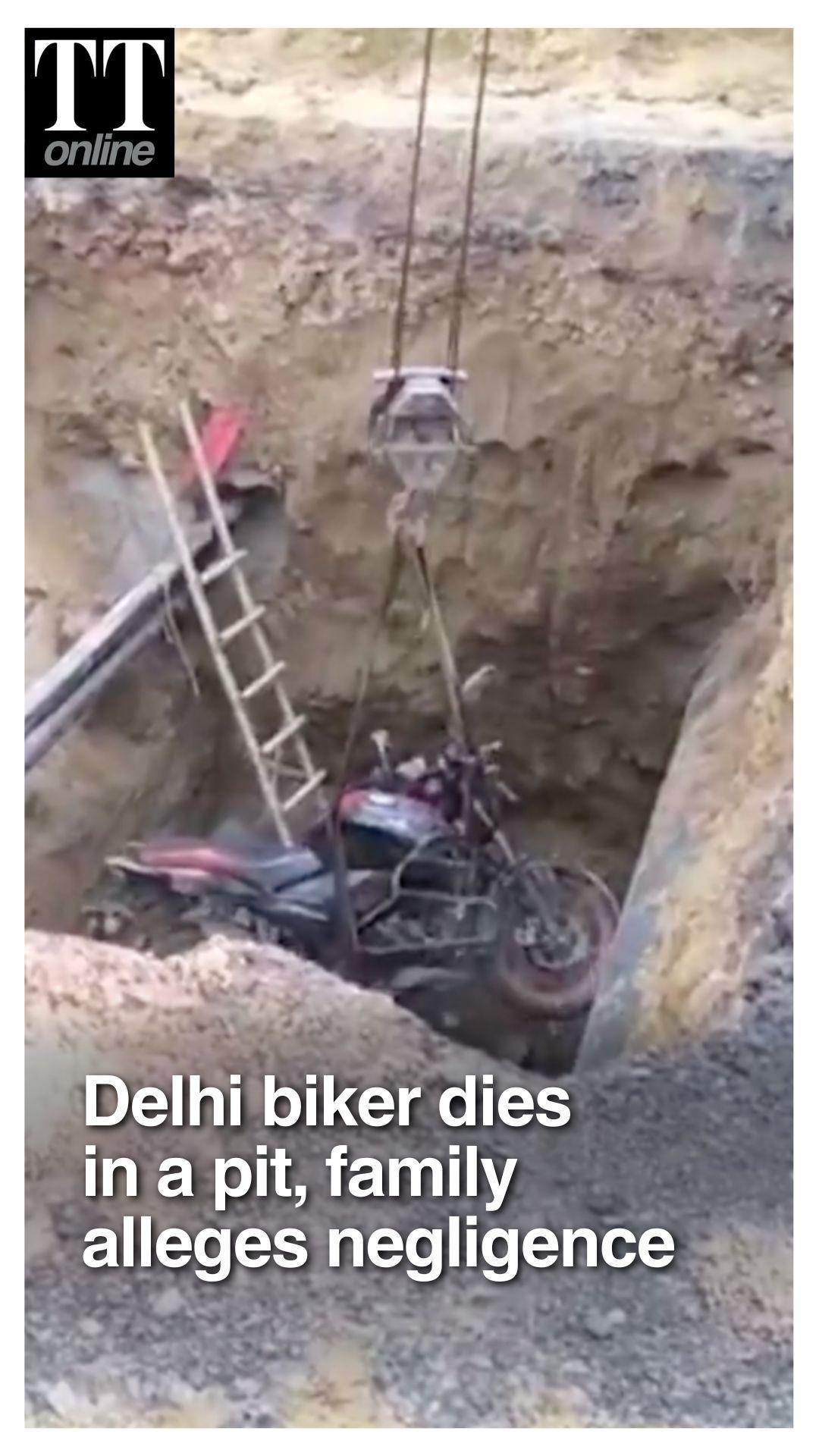 Delhi Biker Dies After Falling Into Uncovered Pit in Janakpuri, Politics Flare Up