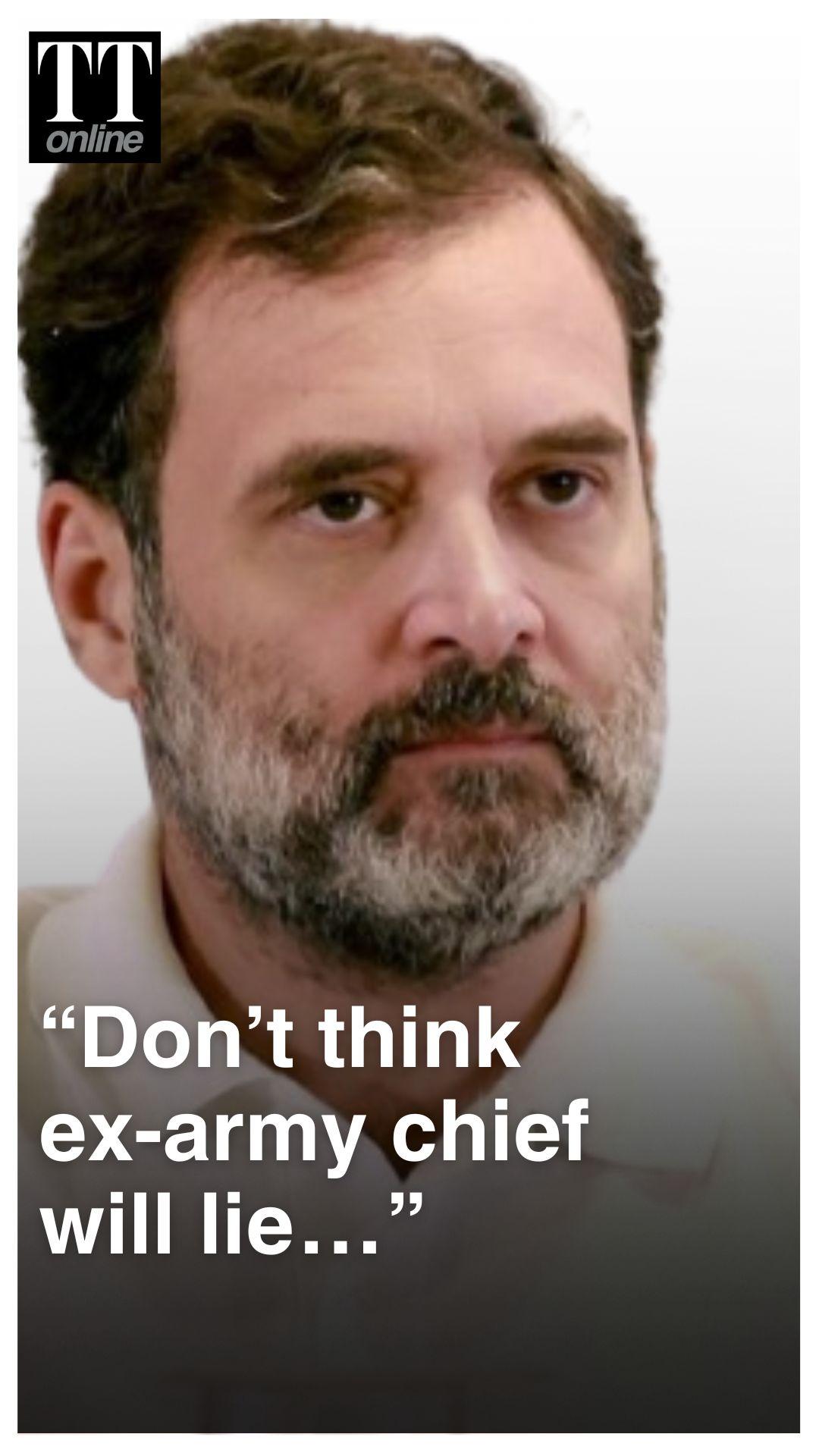 “Ex-Army Chief Naravane’s Book Caused Inconvenience to Govt”: Rahul Gandhi