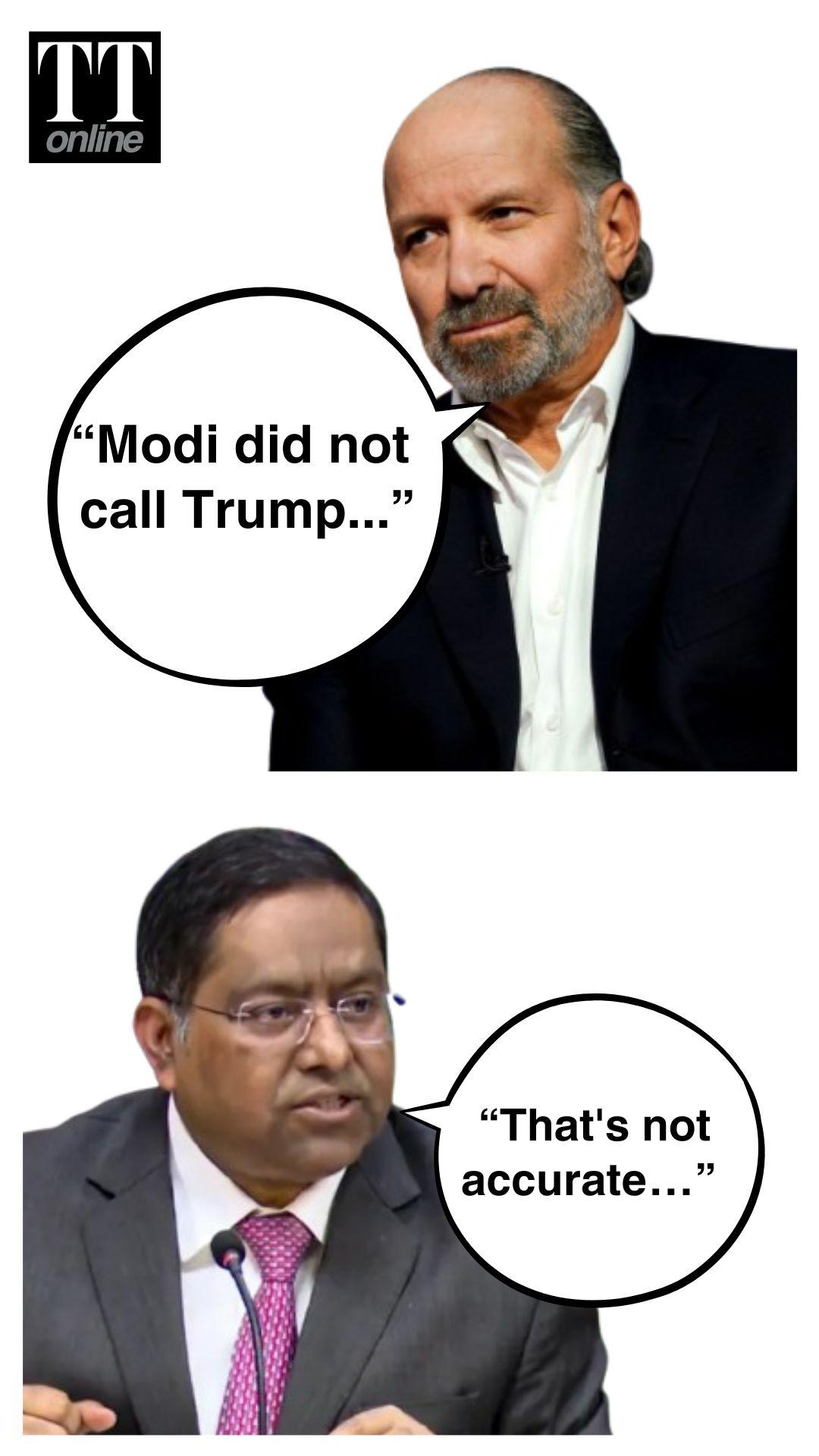 India Dismisses US Commerce Secretary’s ‘Modi Didn’t Call’ Statement