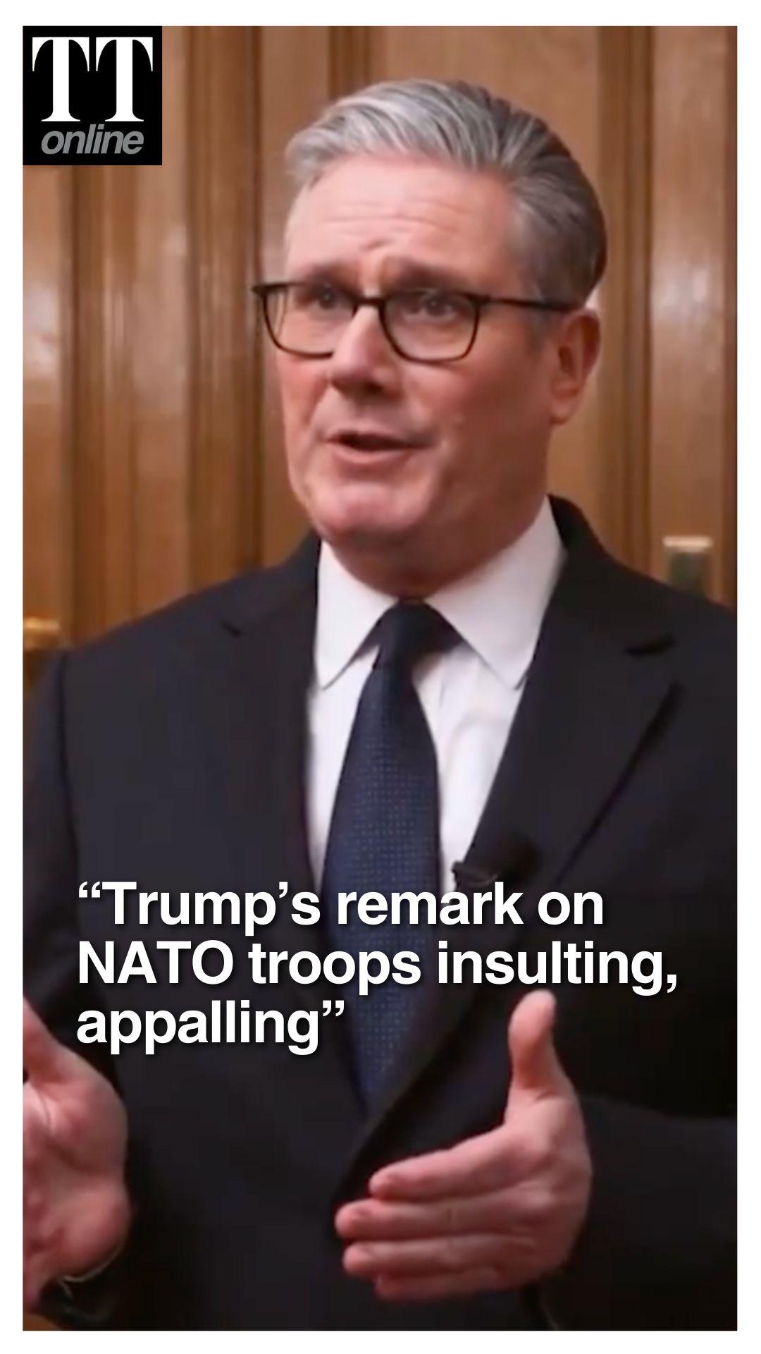 "Trump's NATO Troops Remarks Insulting, Appalling": Keir Starmer Seeks Apology From US President