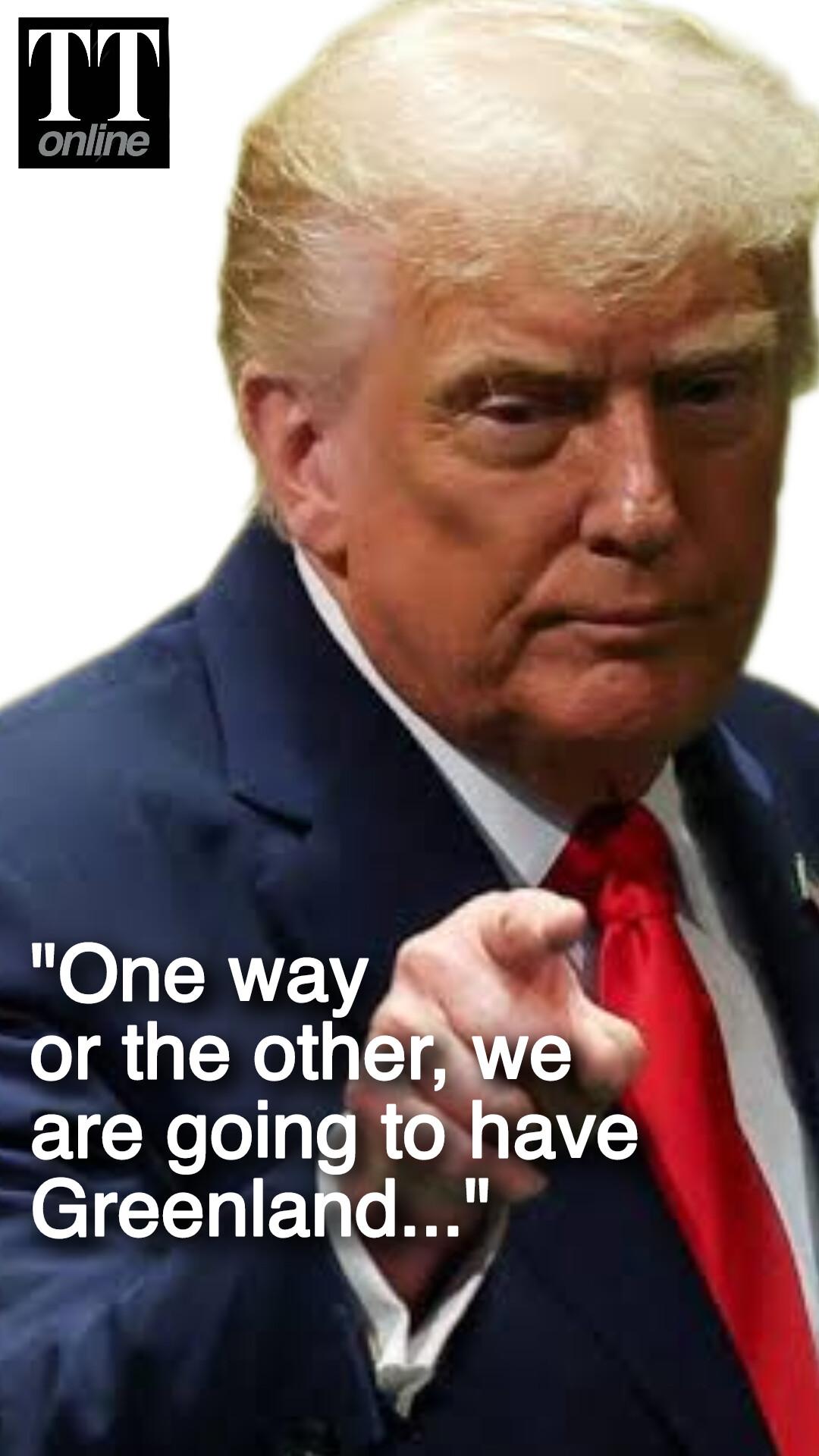 Trump Says If US Doesn't Take Greenland, Russia And China Will — "Won't Let it Happen